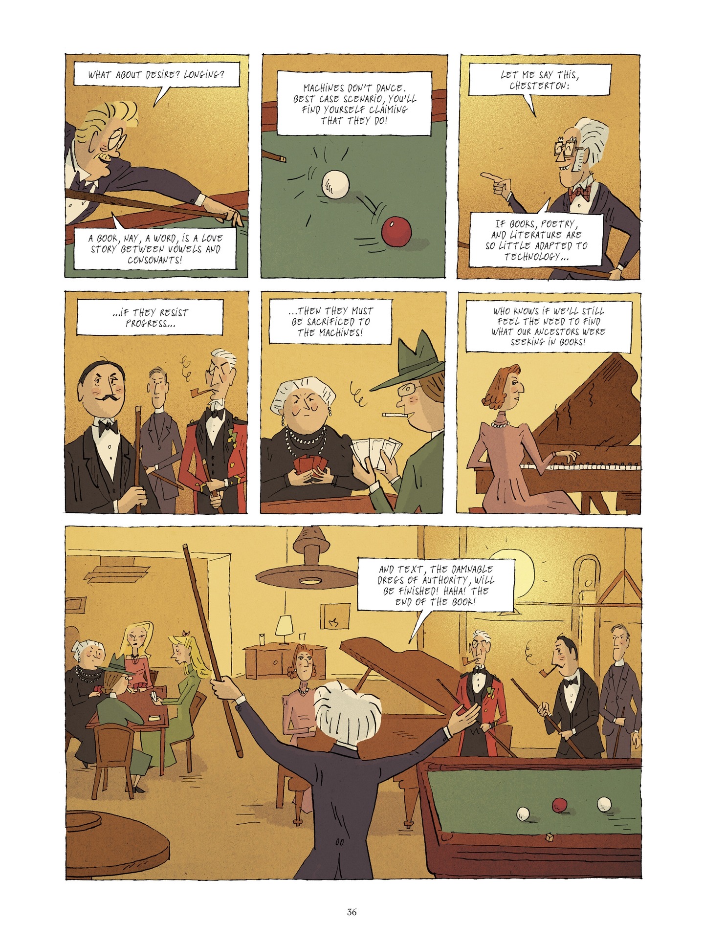 Read online The Detection Club comic -  Issue #1 - 36