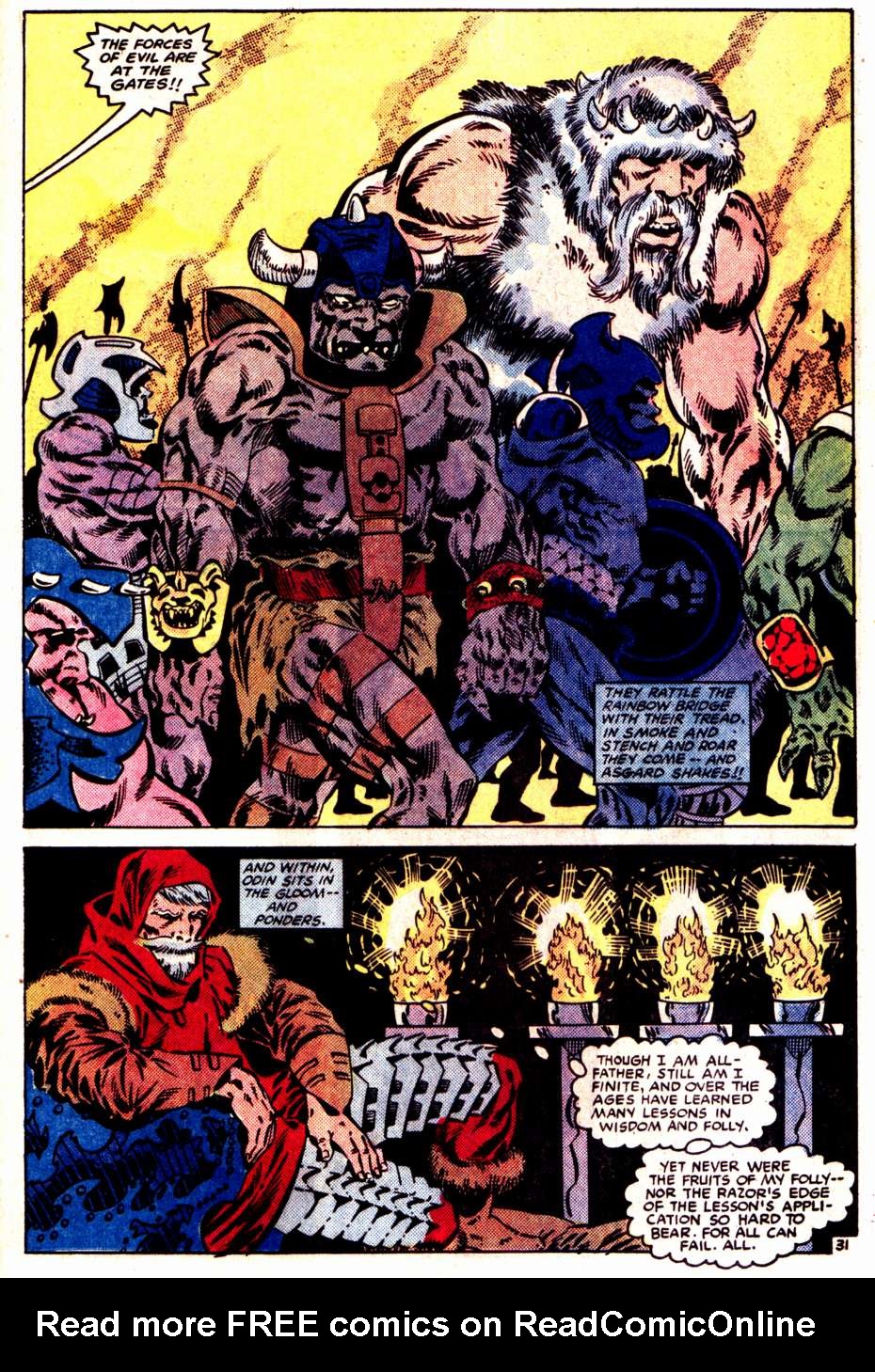 Read online What If? (1977) comic -  Issue #47 - Loki had found The hammer of Thor - 32