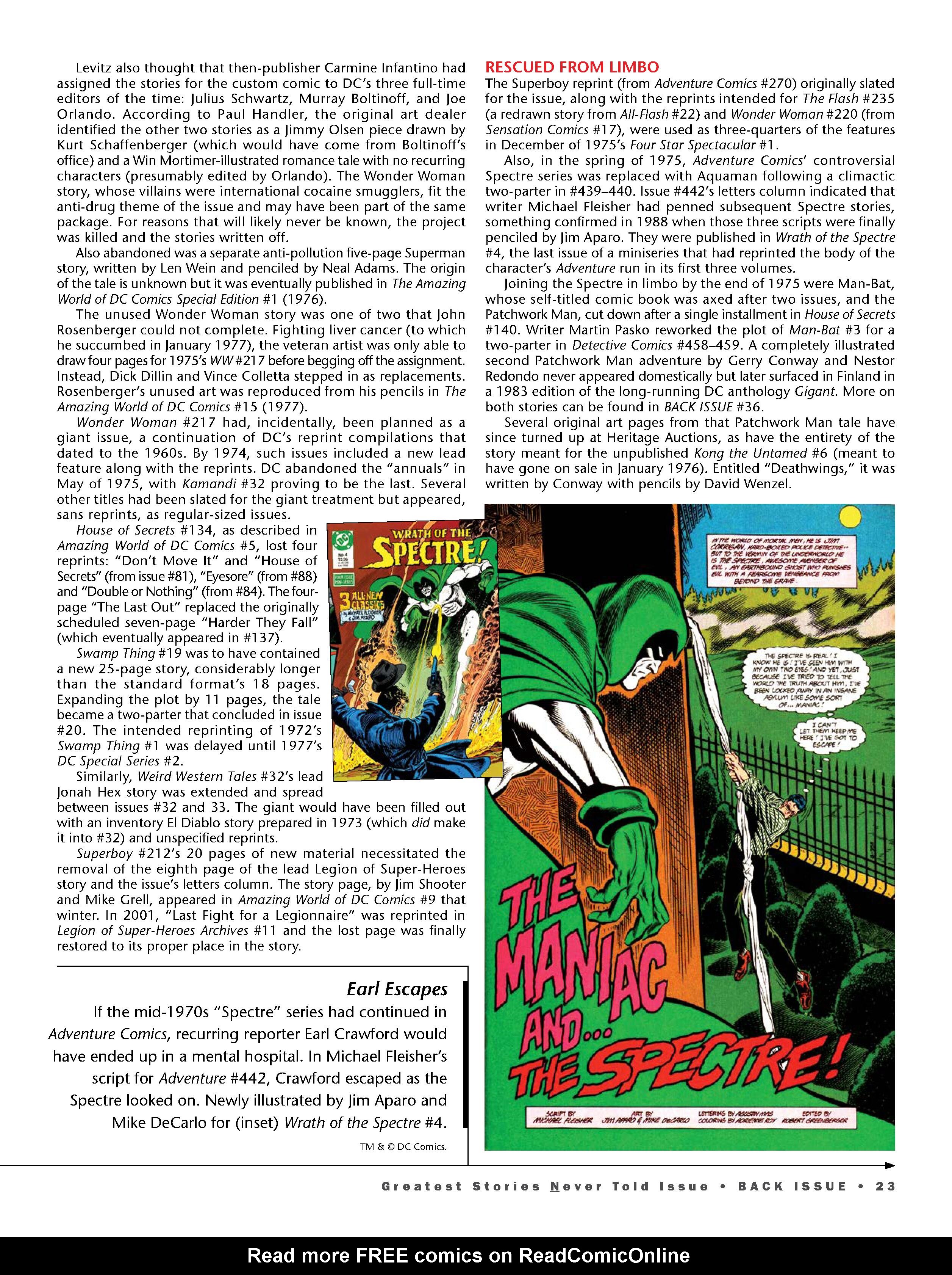 Read online Back Issue comic -  Issue #118 - 25