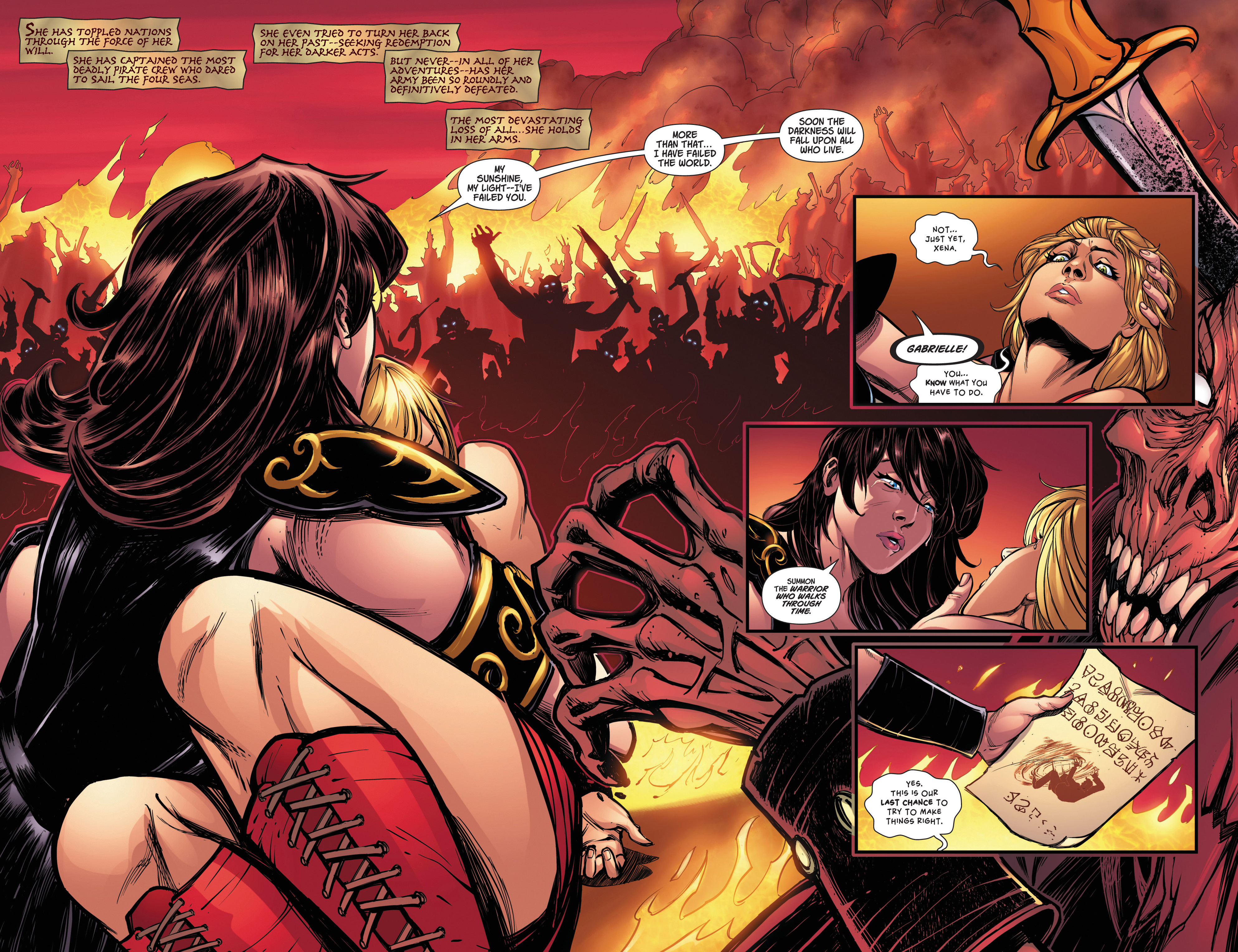 Read online Army Of Darkness/Xena: Forever…And A Day comic -  Issue #1 - 5