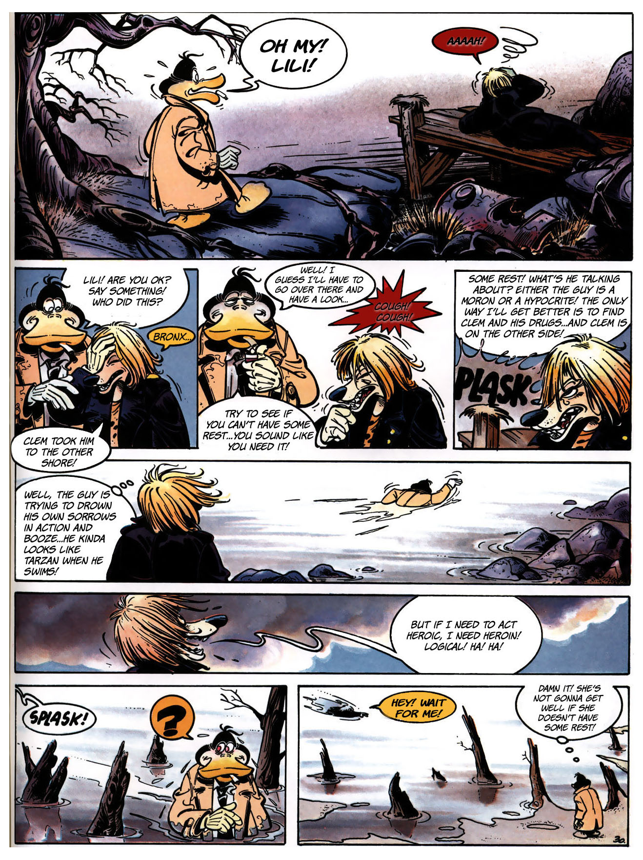 Read online Une enquête de l'inspecteur Canardo comic -  Issue #3 - 36
