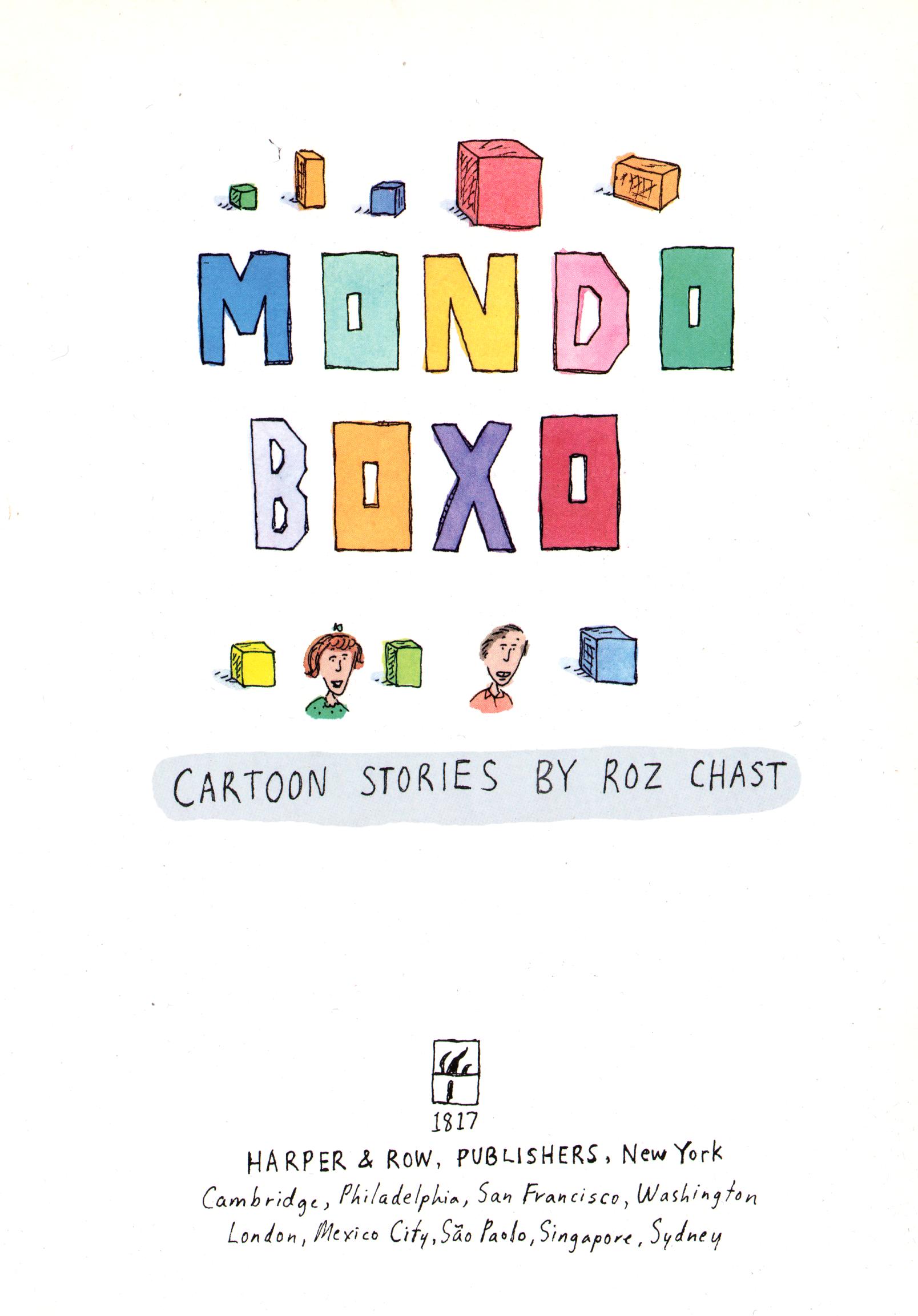 Read online Mondo Boxo: Cartoon Stories comic -  Issue # TPB - 7