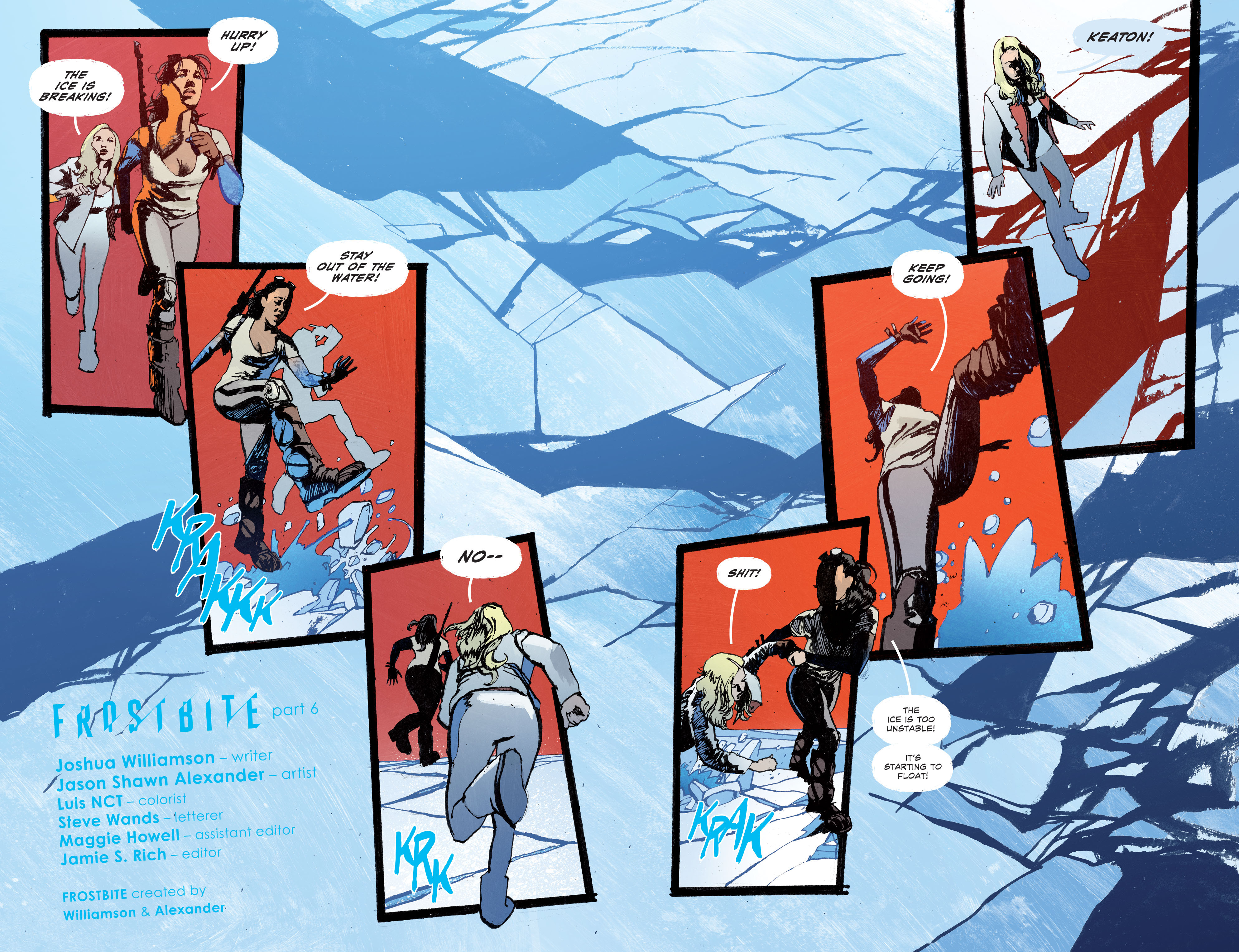 Read online Frostbite comic -  Issue #6 - 5