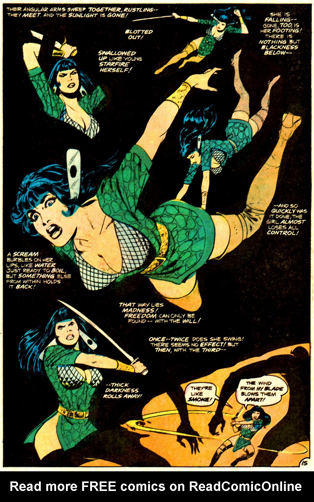 Read online Starfire (1976) comic -  Issue #6 - 17