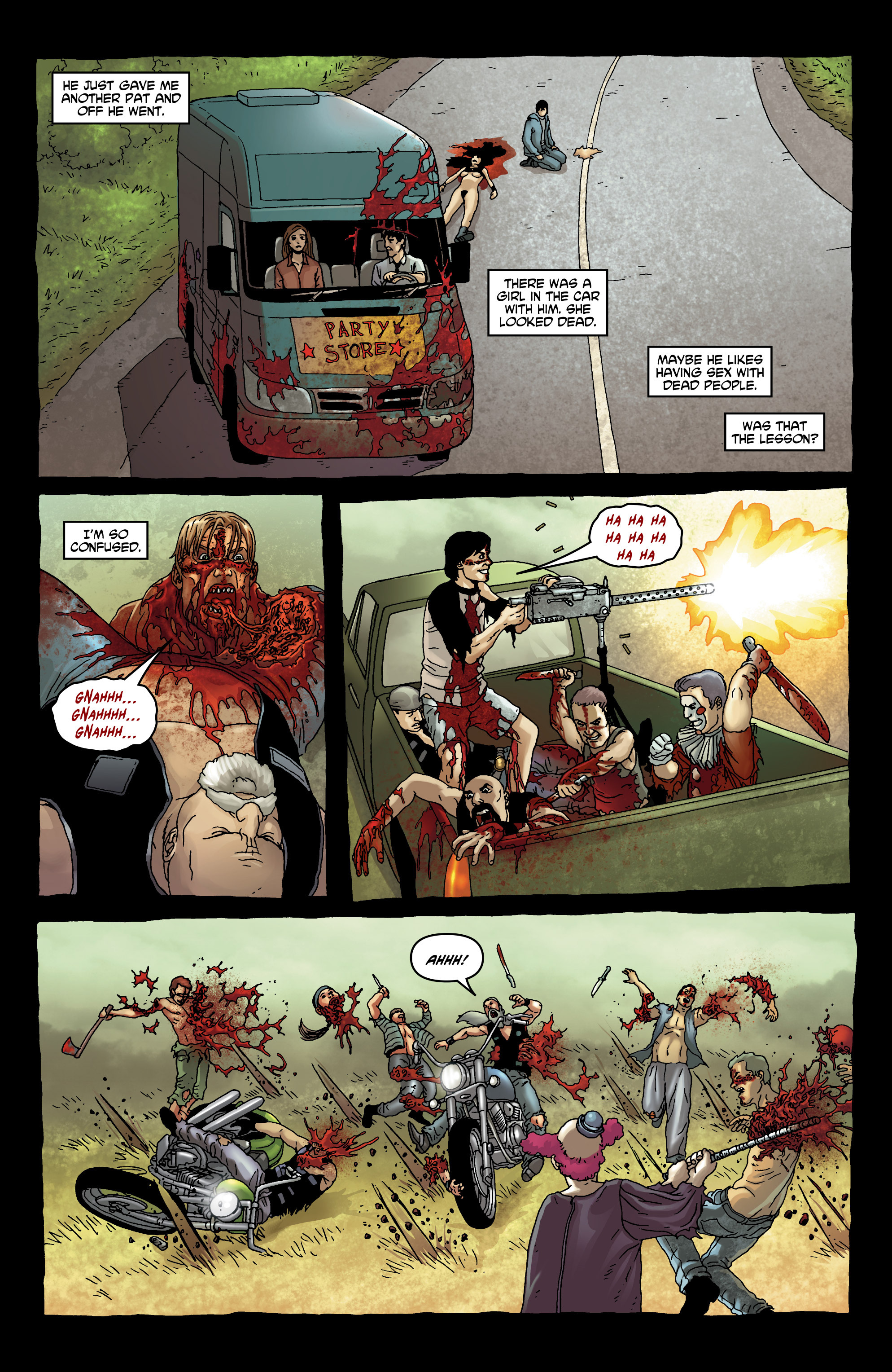 Read online Crossed: Badlands comic -  Issue #13 - 8