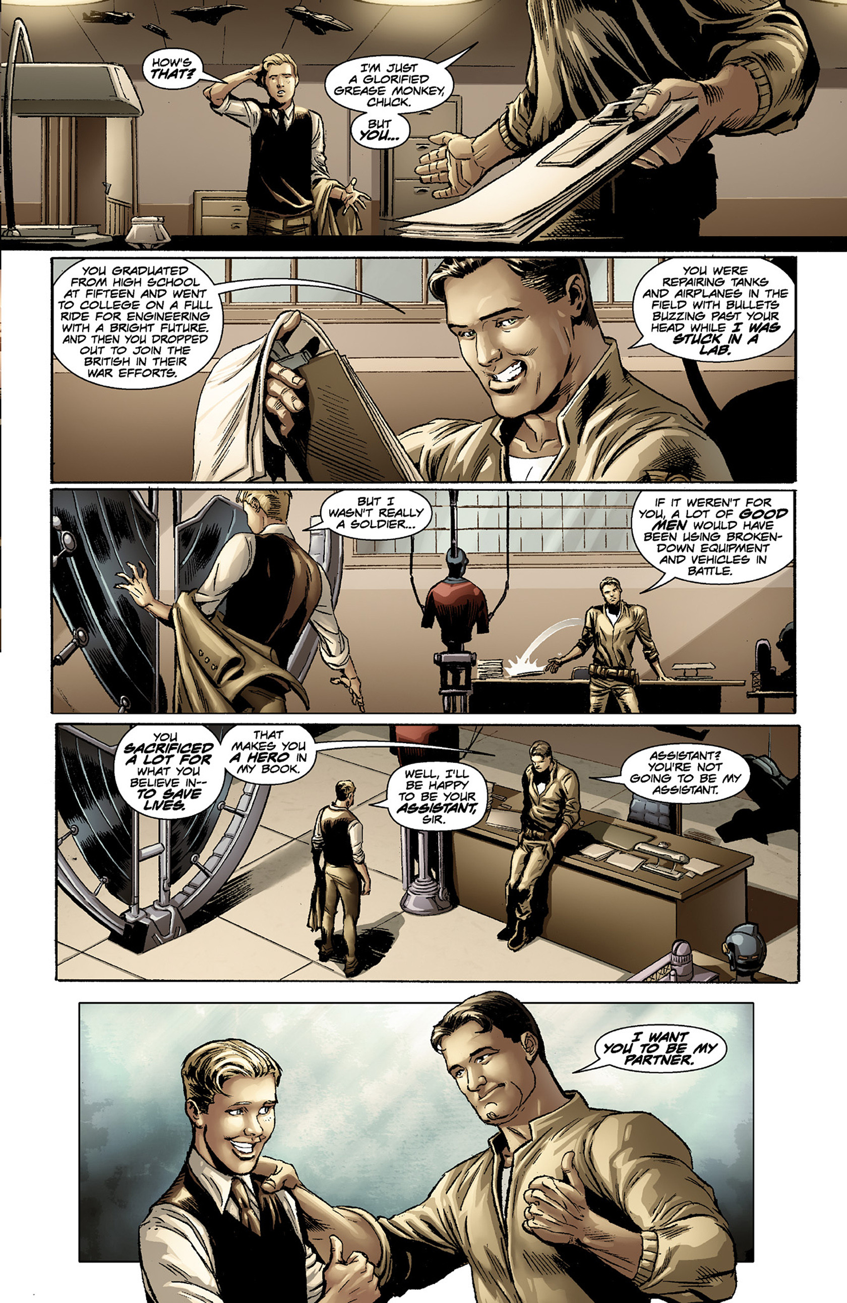 Read online Captain Midnight comic -  Issue #19 - 5