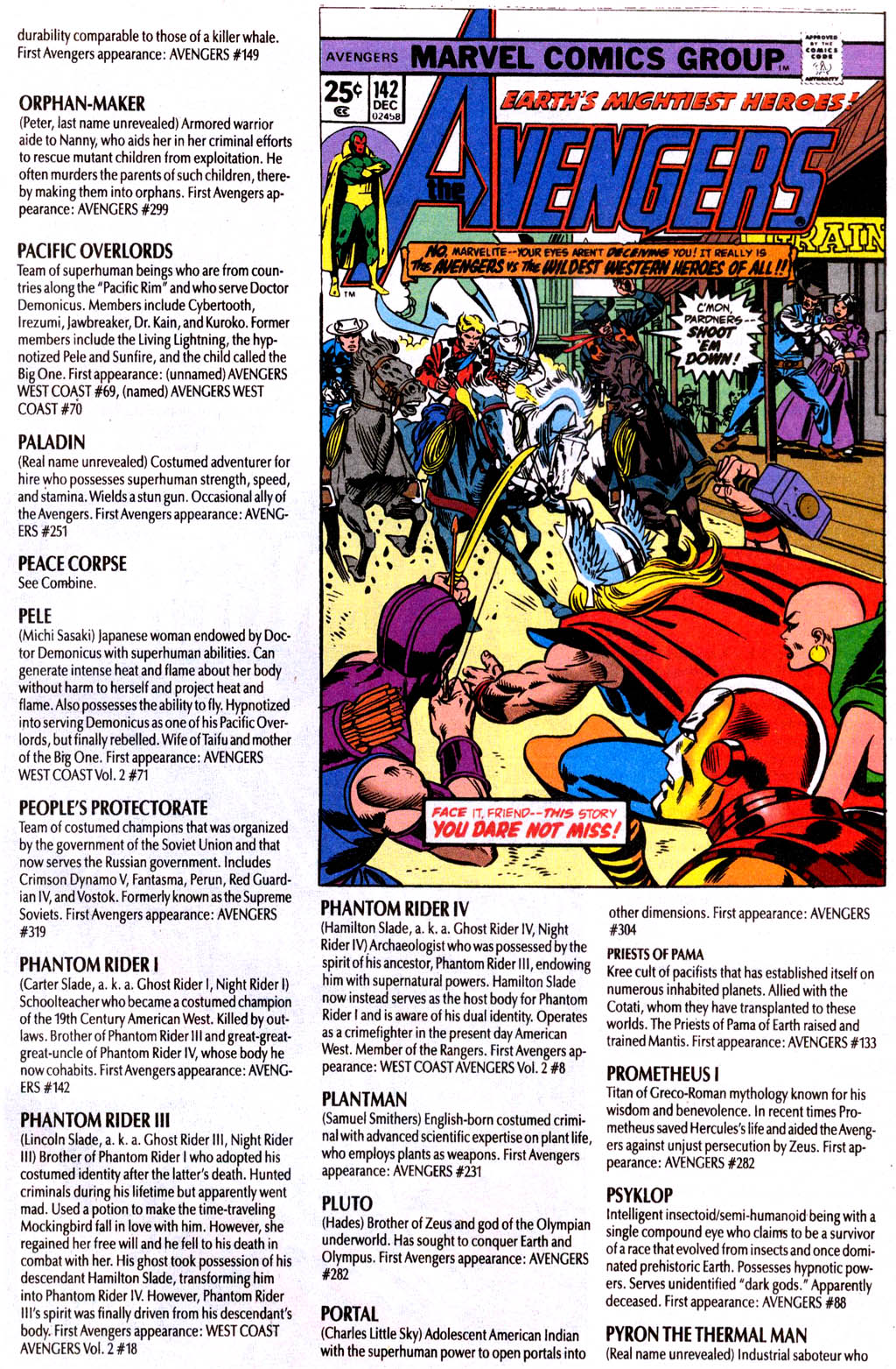 Read online The Avengers Log comic -  Issue # Full - 41