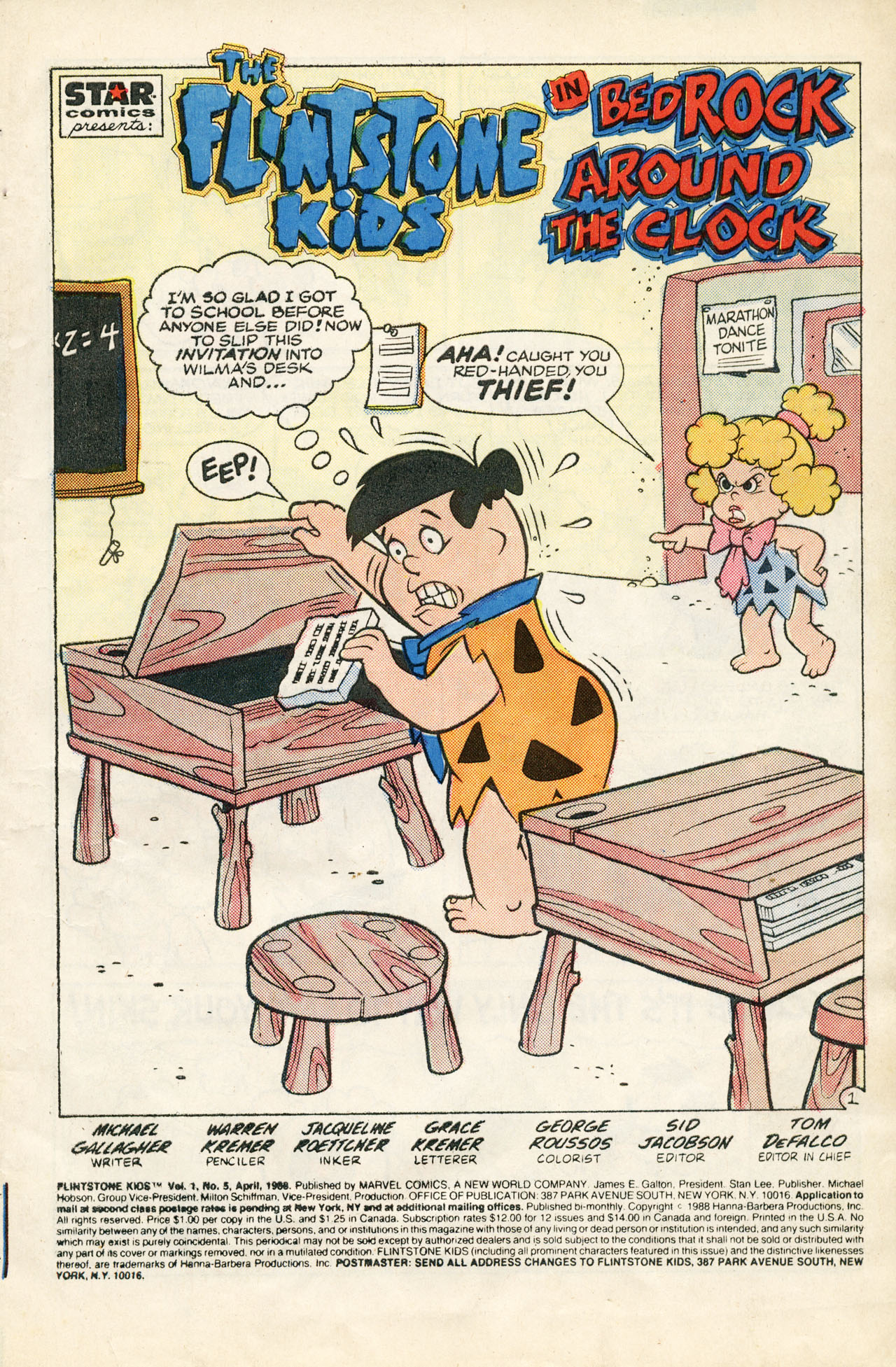 Read online The Flintstone Kids comic -  Issue #5 - 3