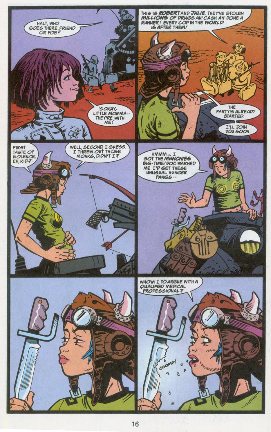 Read online Tank Girl: Apocalypse comic -  Issue #2 - 17
