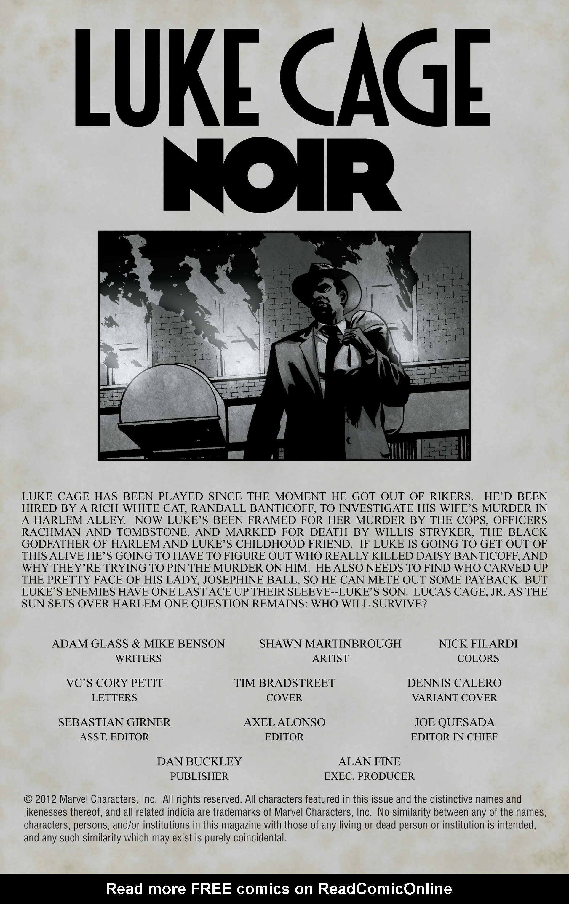 Read online Luke Cage Noir comic -  Issue #4 - 2