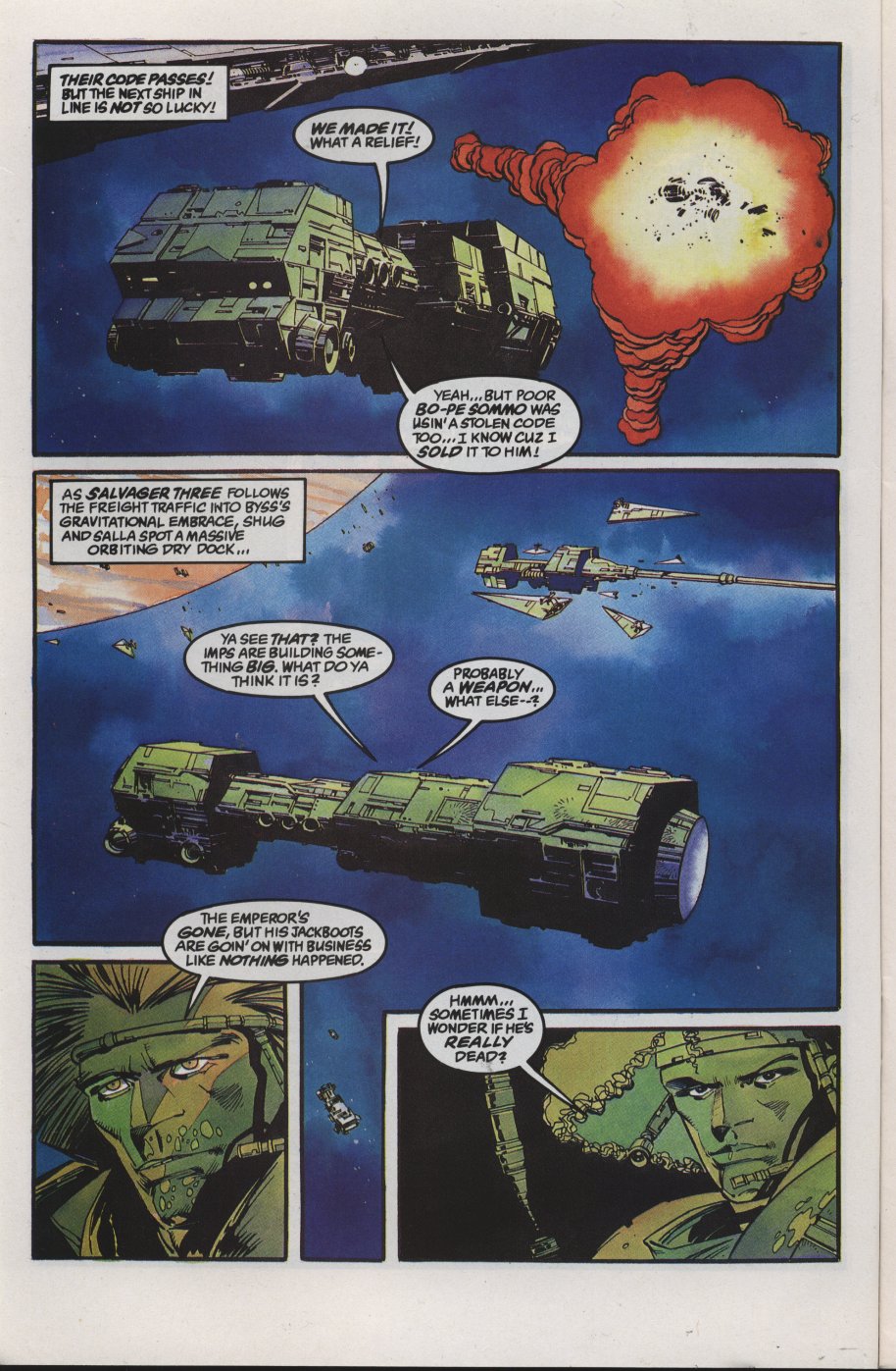 Read online Star Wars: Dark Empire II comic -  Issue #3 - 6