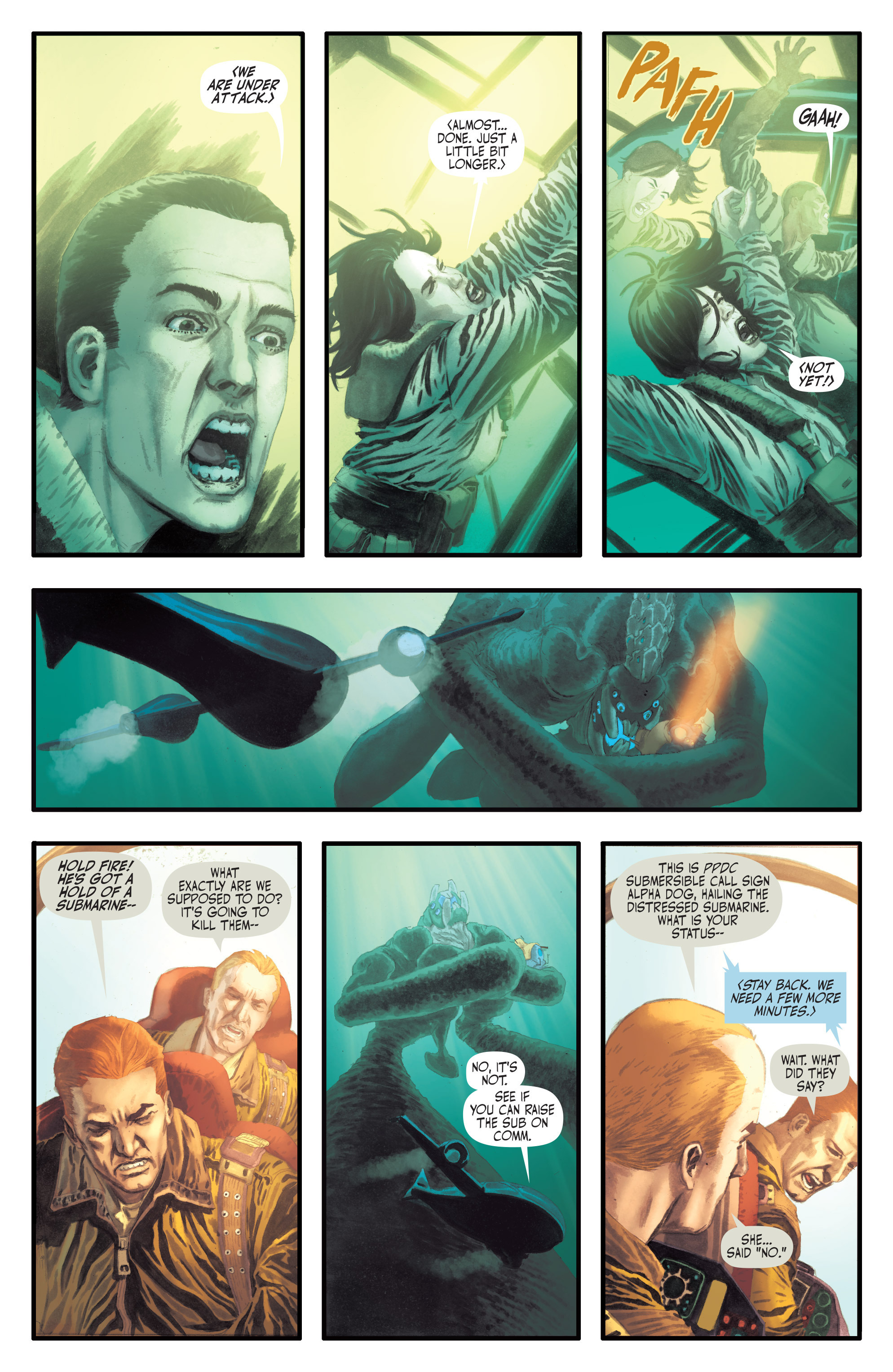 Read online Pacific Rim: Tales from the Drift comic -  Issue #1 - 12