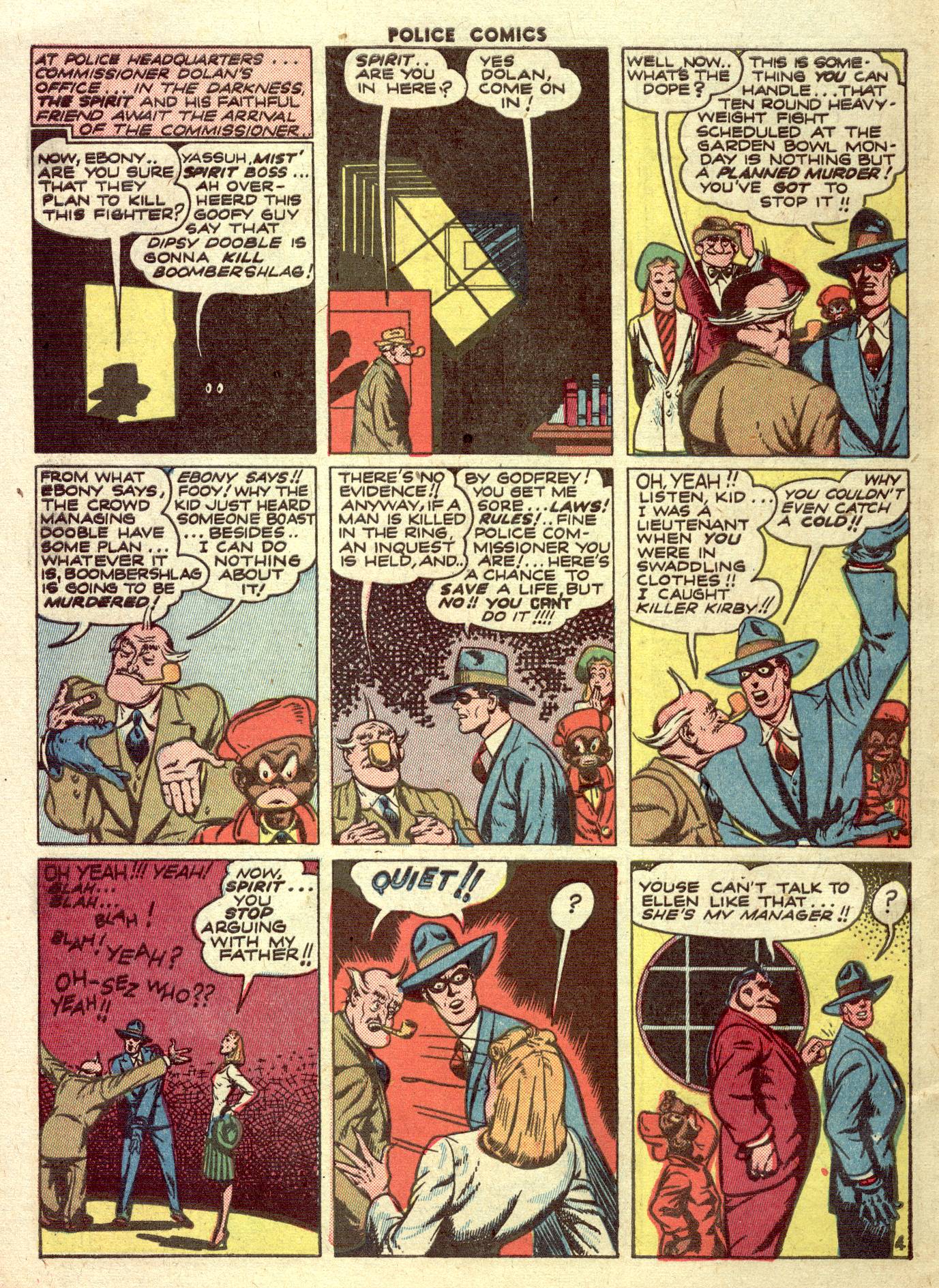 Read online Police Comics comic -  Issue #31 - 54