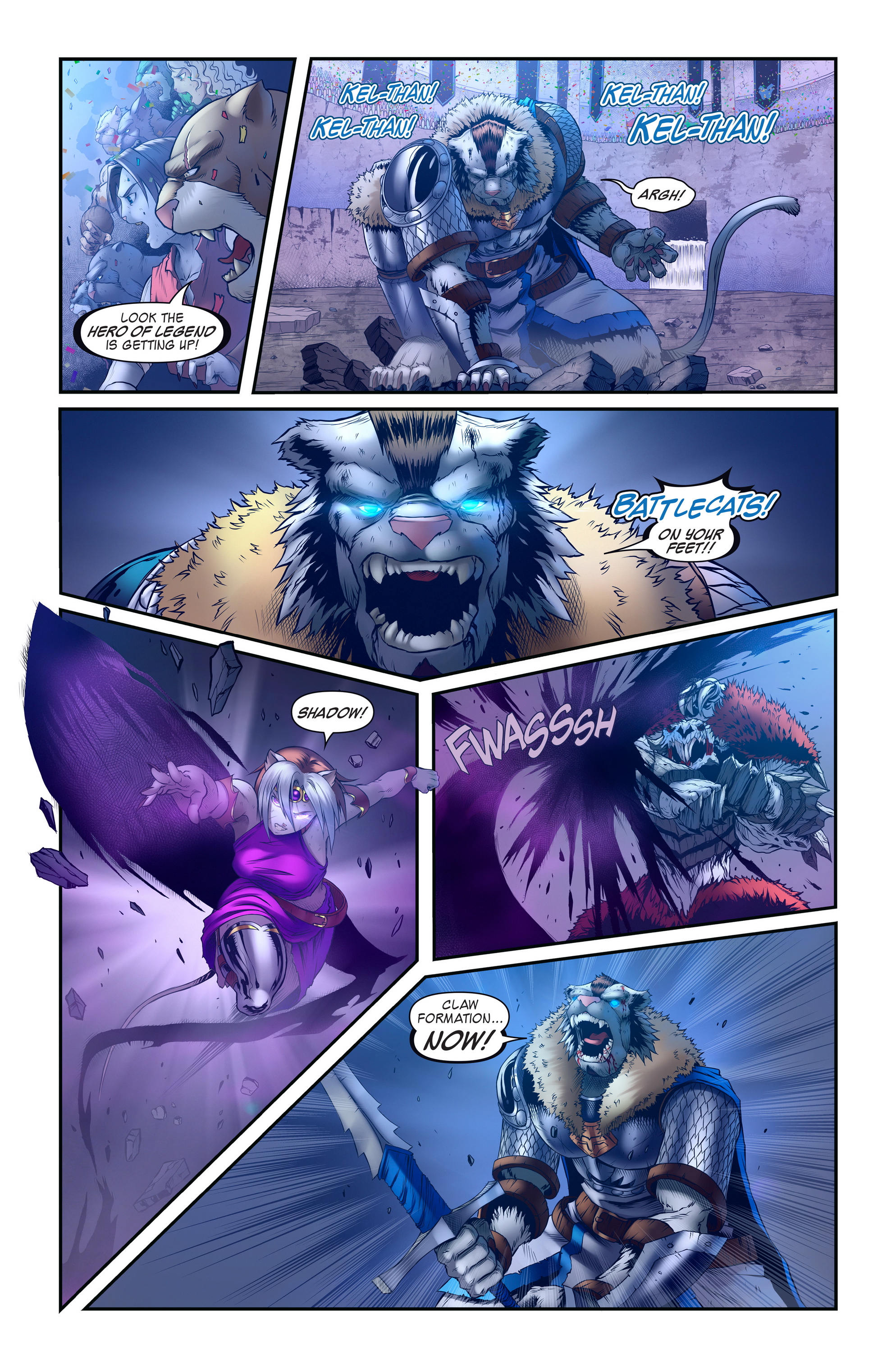 Read online Battlecats (2019) comic -  Issue #1 - 15