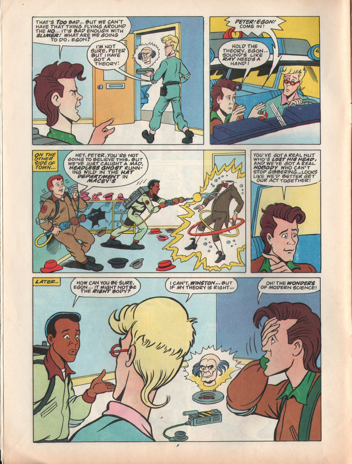 Read online The Real Ghostbusters comic -  Issue #23 - 6