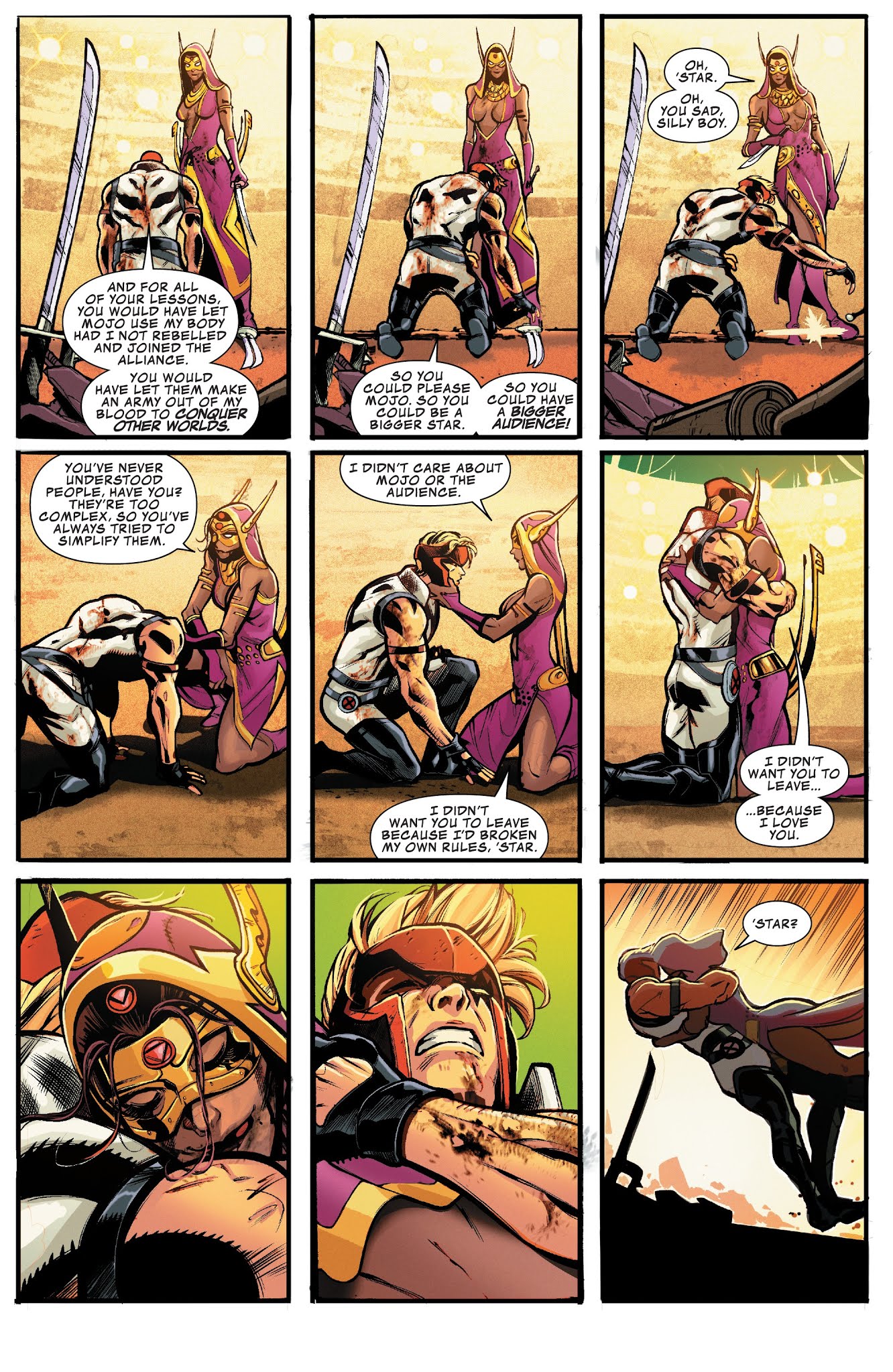 Read online Shatterstar comic -  Issue #4 - 20