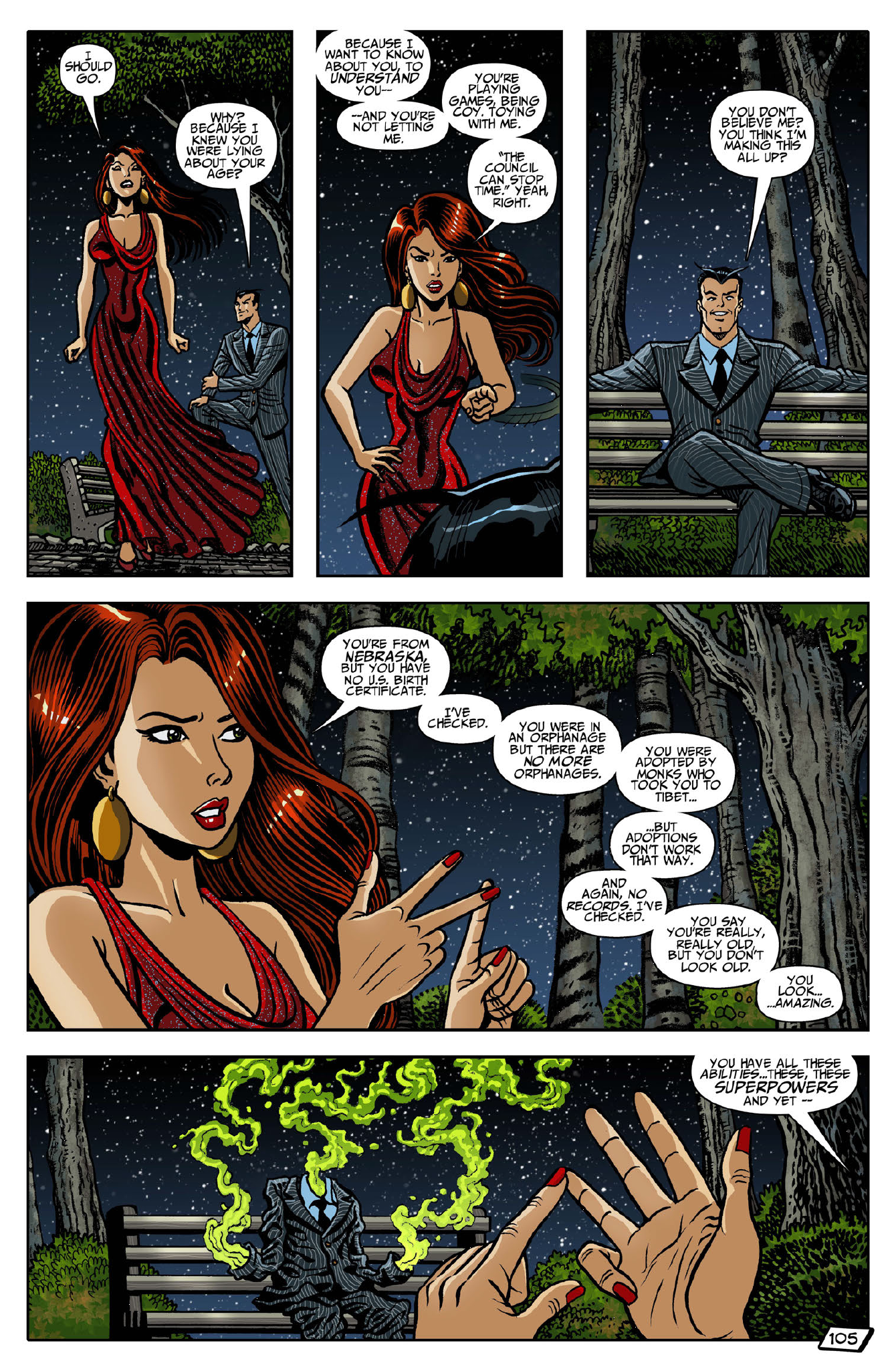 Read online John Aman Amazing Man comic -  Issue #5 - 11