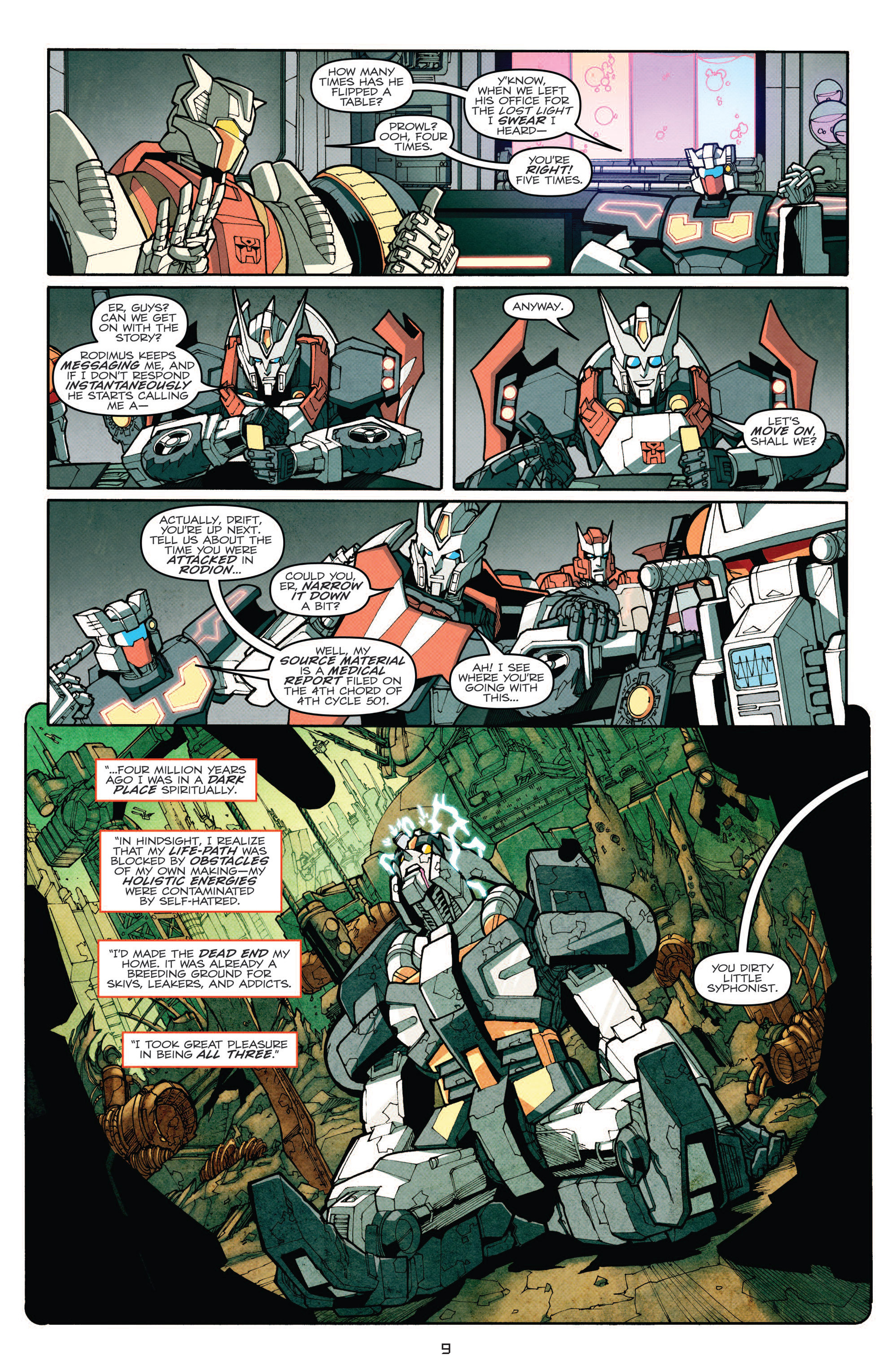Read online The Transformers: More Than Meets The Eye comic -  Issue #9 - 12