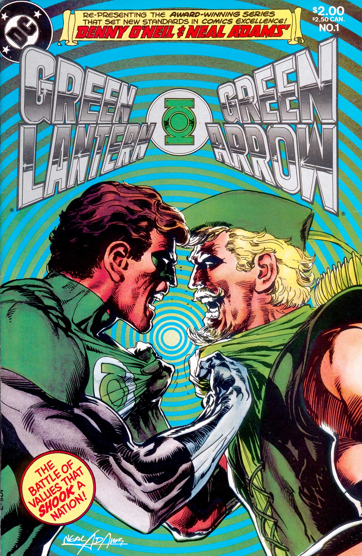 Green Lantern/Green Arrow 1 Page 1