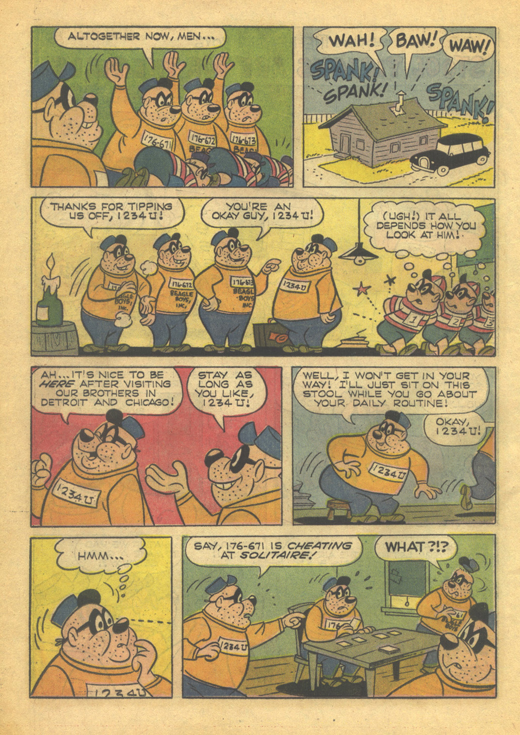 Read online Walt Disney THE BEAGLE BOYS comic -  Issue #7 - 14