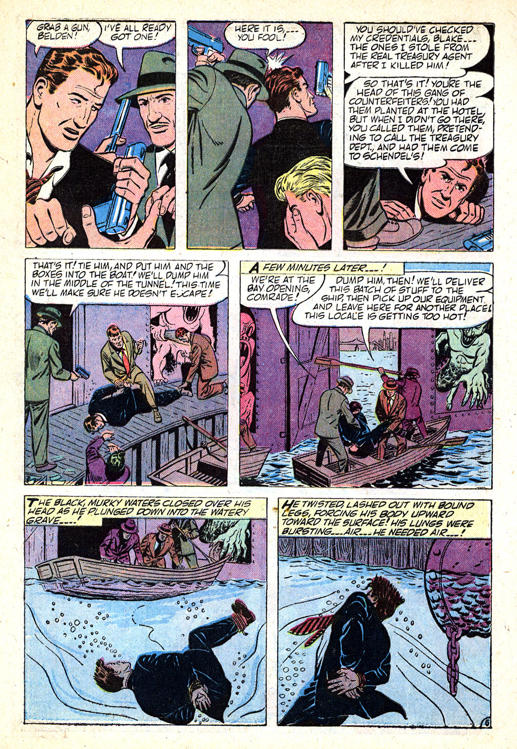 Read online Kent Blake of the Secret Service comic -  Issue #6 - 8