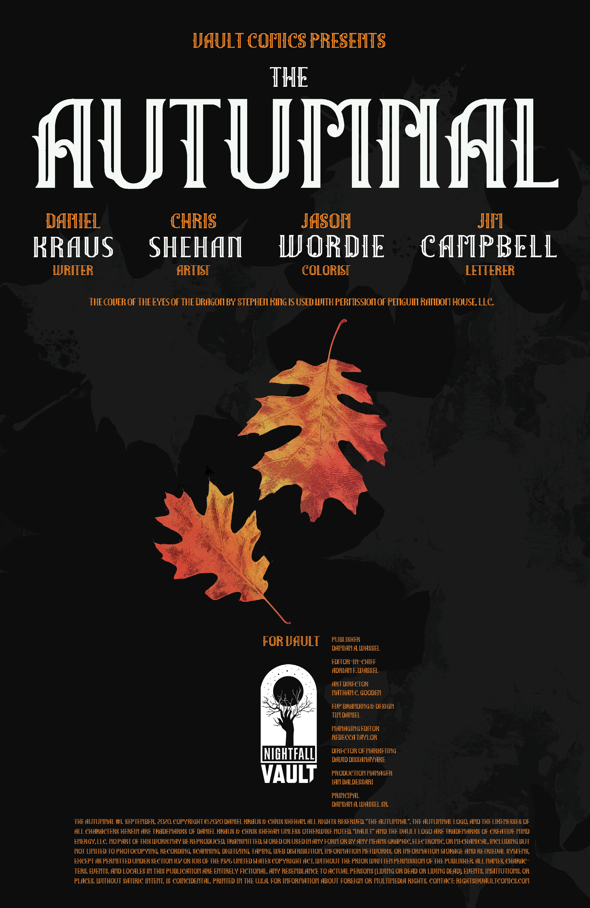 Read online The Autumnal comic -  Issue #1 - 2
