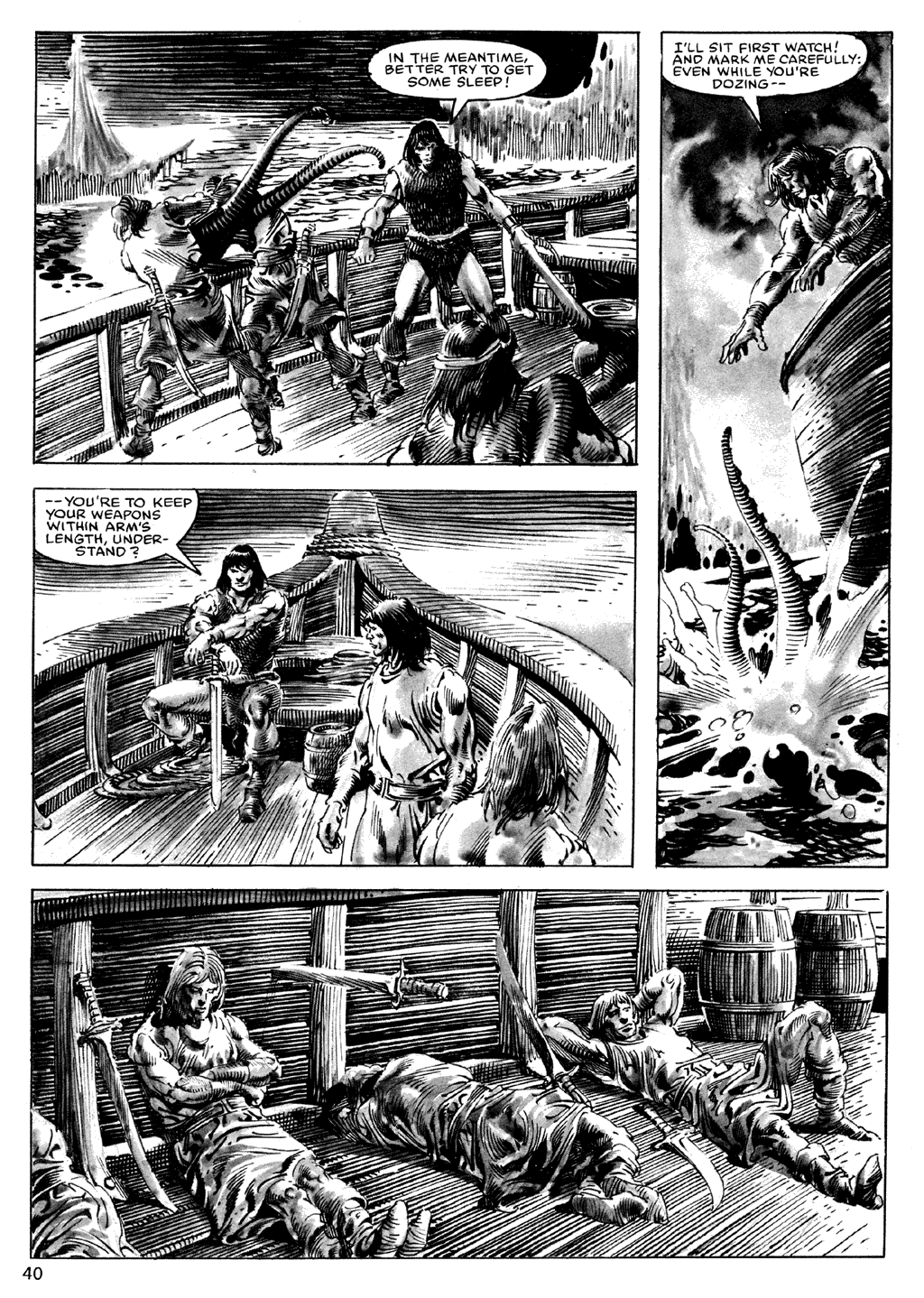 Read online The Savage Sword Of Conan comic -  Issue #101 - 40