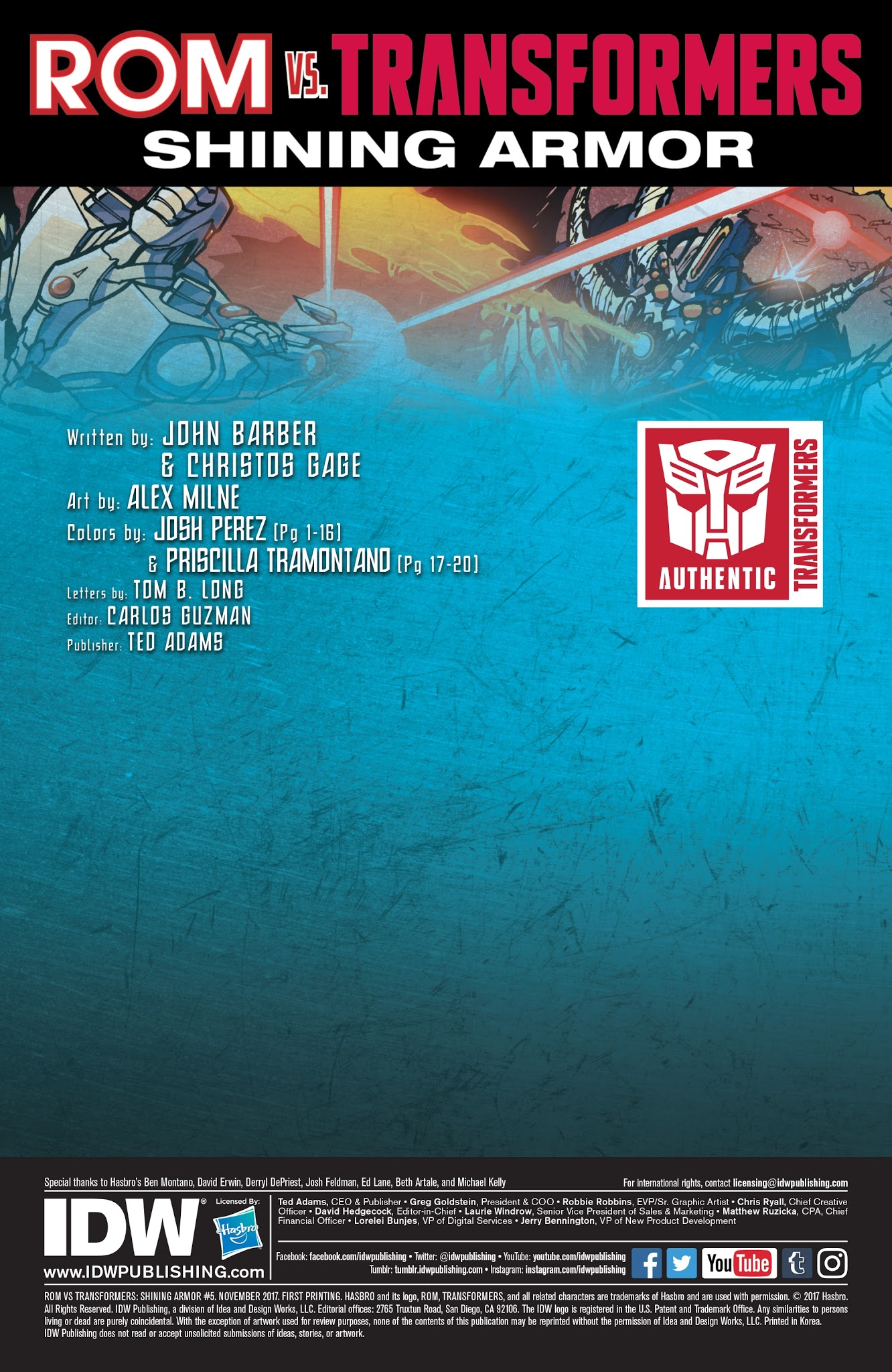 Read online ROM vs. Transformers: Shining Armor comic -  Issue #5 - 2