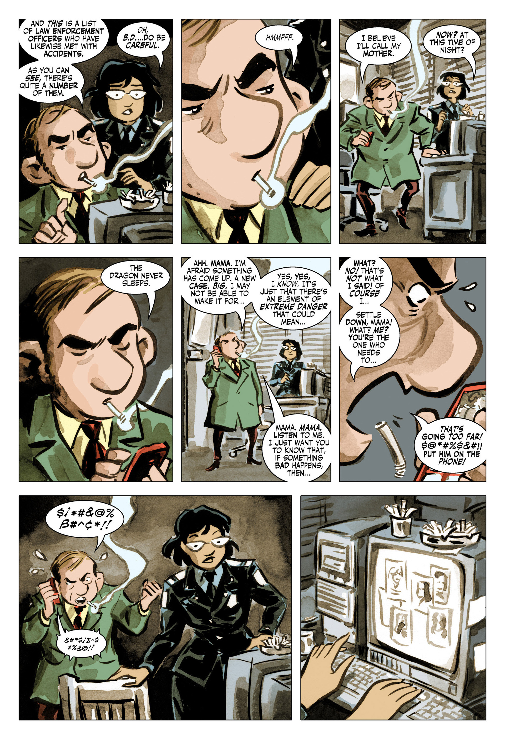 Read online Bandette (2012) comic -  Issue #4 - 13