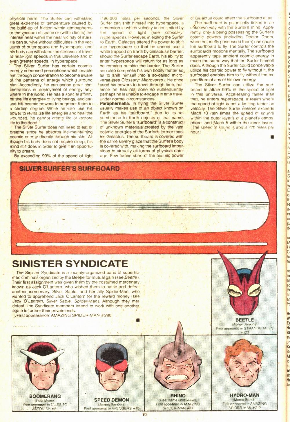 Read online The Official Handbook of the Marvel Universe Deluxe Edition comic -  Issue #12 - 12