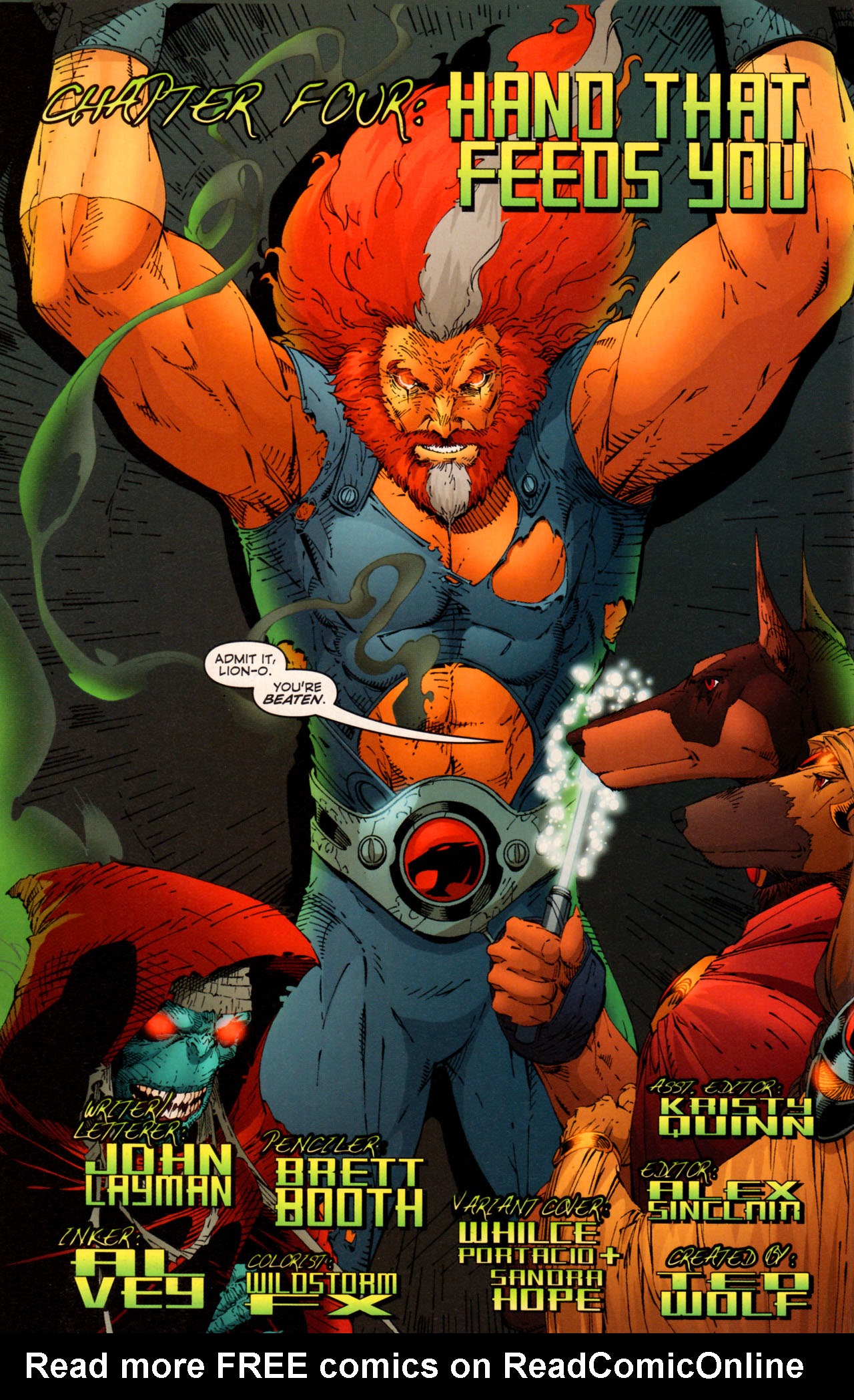 Read online ThunderCats: Dogs of War comic -  Issue #4 - 7