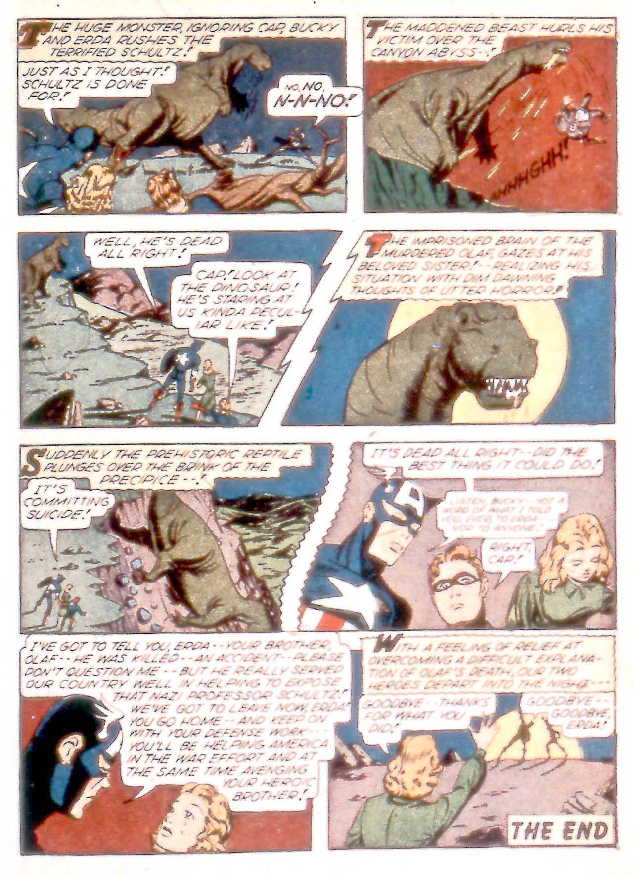 Read online Captain America Comics comic -  Issue #29 - 21