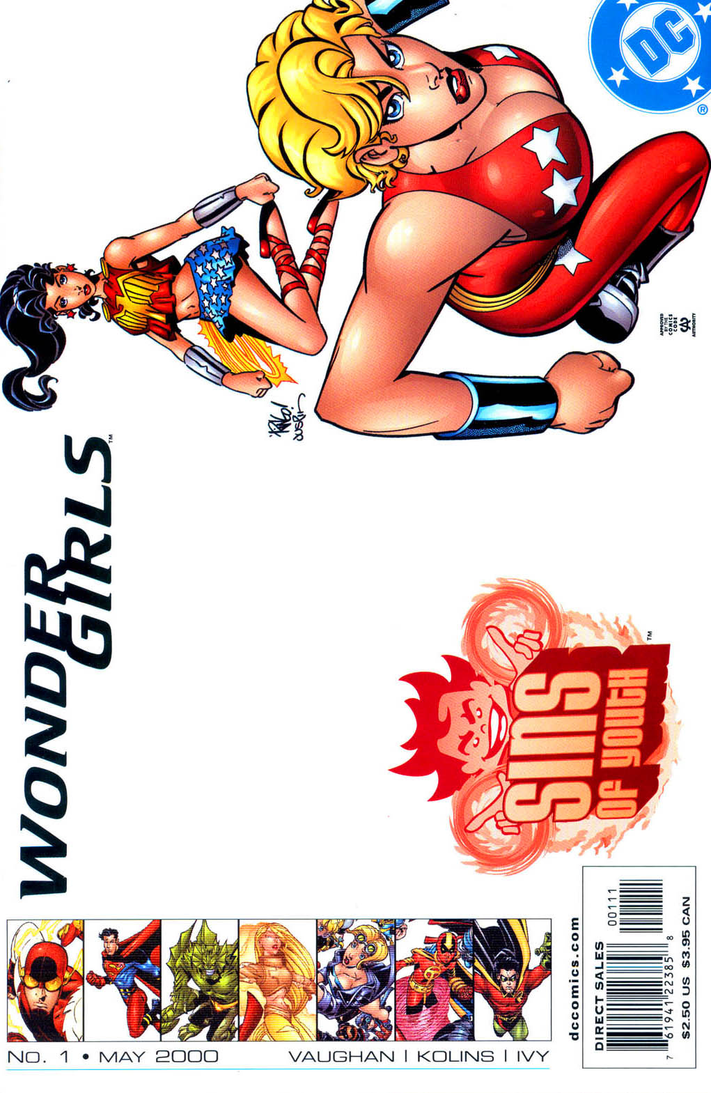 <{ $series->title }} issue Wonder Girls - Page 1