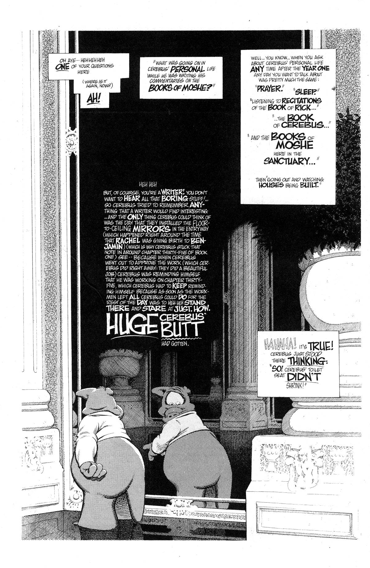 Read online Cerebus comic -  Issue #286 - 6