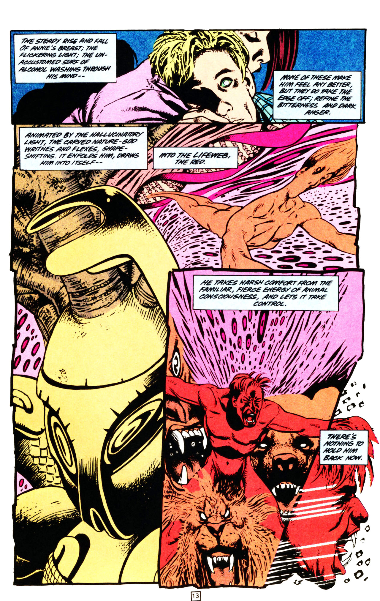 Read online Animal Man (1988) comic -  Issue #70 - 14