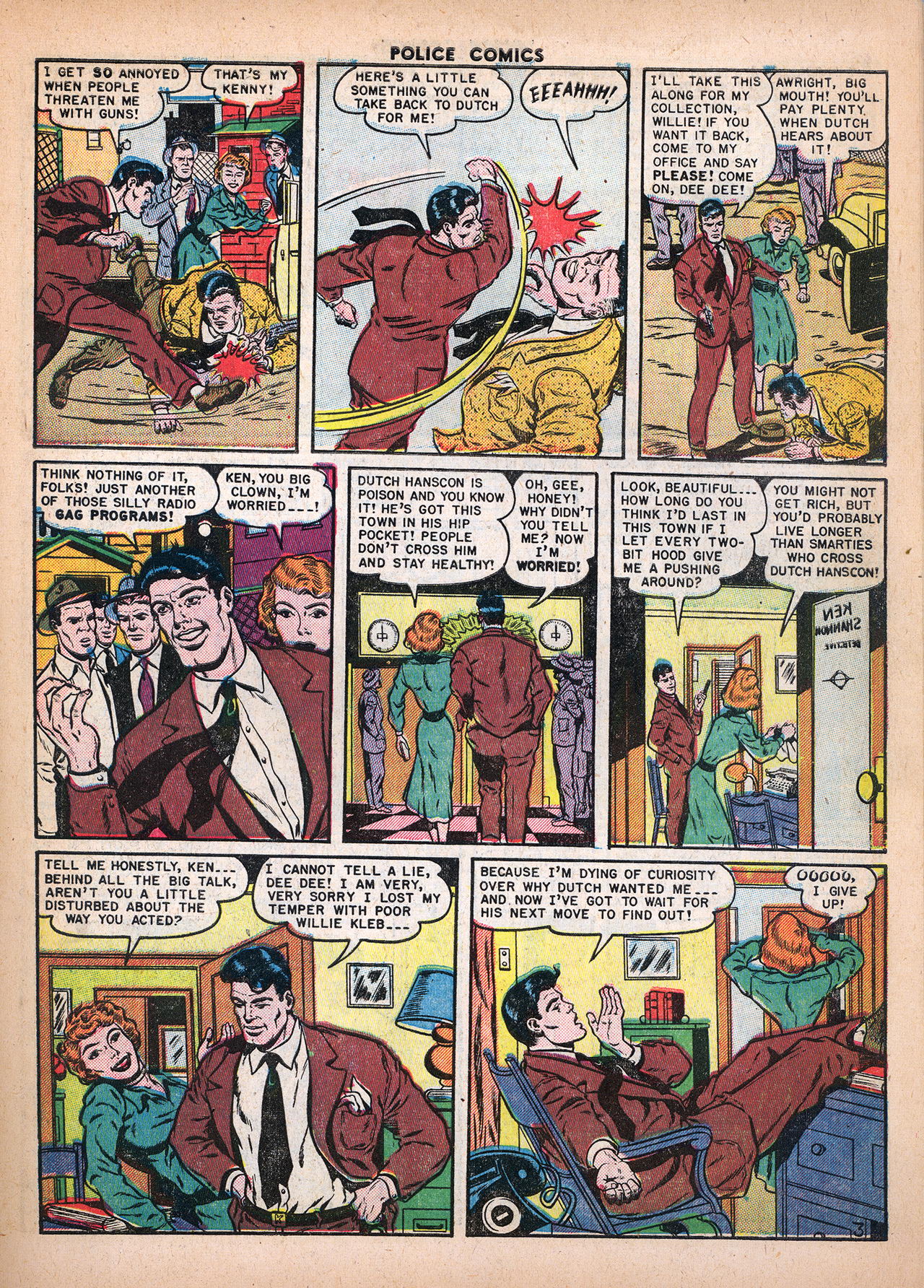 Read online Police Comics comic -  Issue #104 - 5