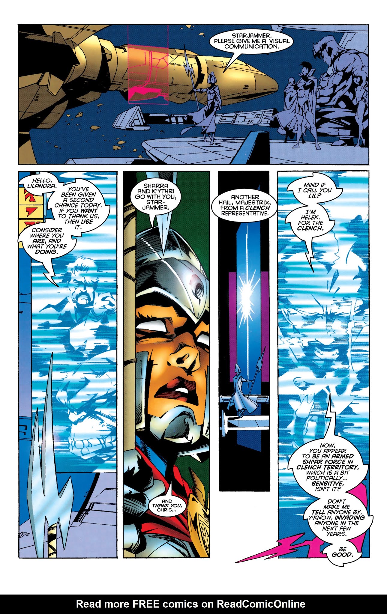 Read online Excalibur Visionaries: Warren Ellis comic -  Issue # TPB 2 (Part 2) - 119