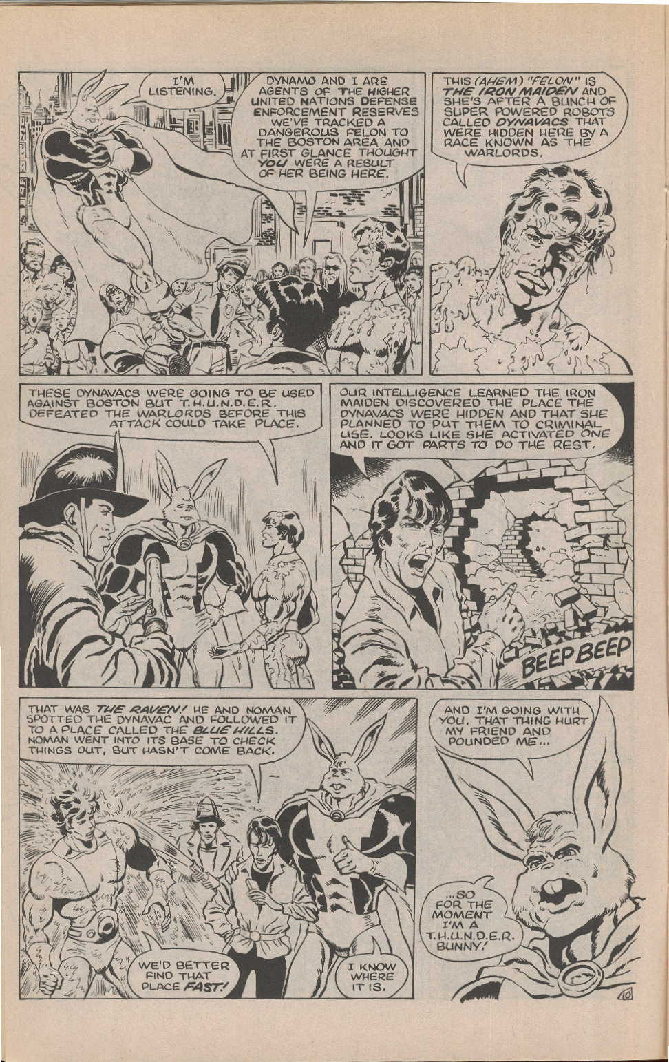 Read online Thunderbunny comic -  Issue #11 - 12