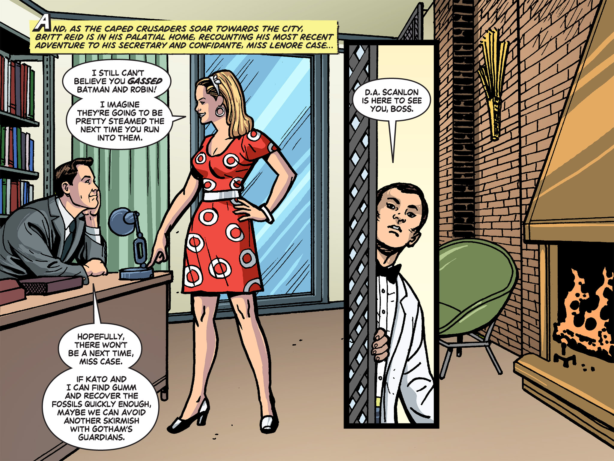 Read online Batman '66 Meets the Green Hornet [II] comic -  Issue #4 - 41