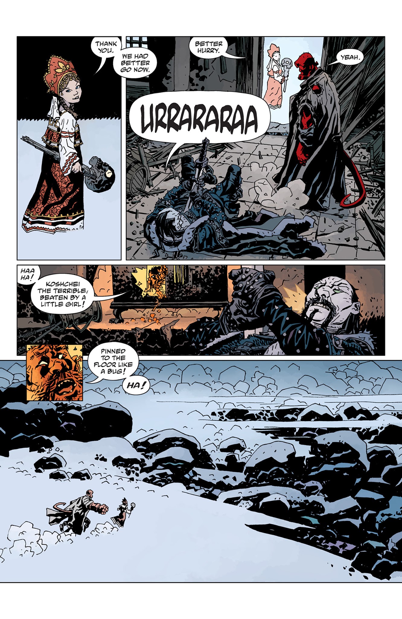 Read online Hellboy: Darkness Calls comic -  Issue # TPB - 102