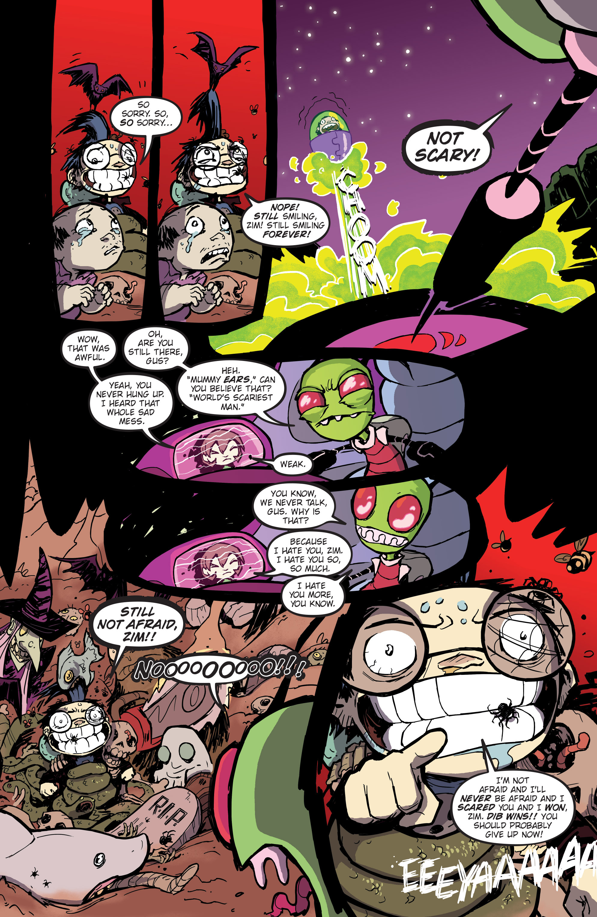 Read online Invader Zim comic -  Issue #16 - 18