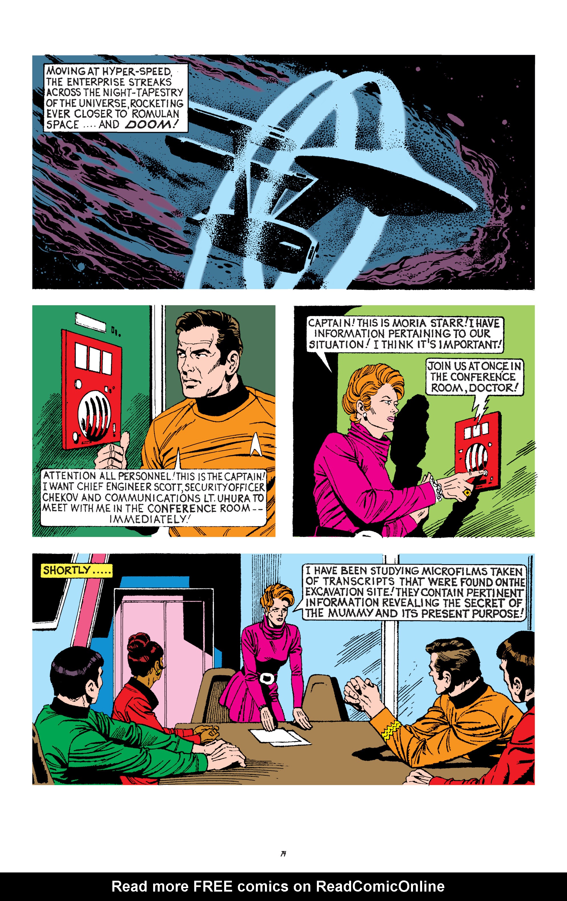 Read online Star Trek Archives comic -  Issue # TPB 4 - 74