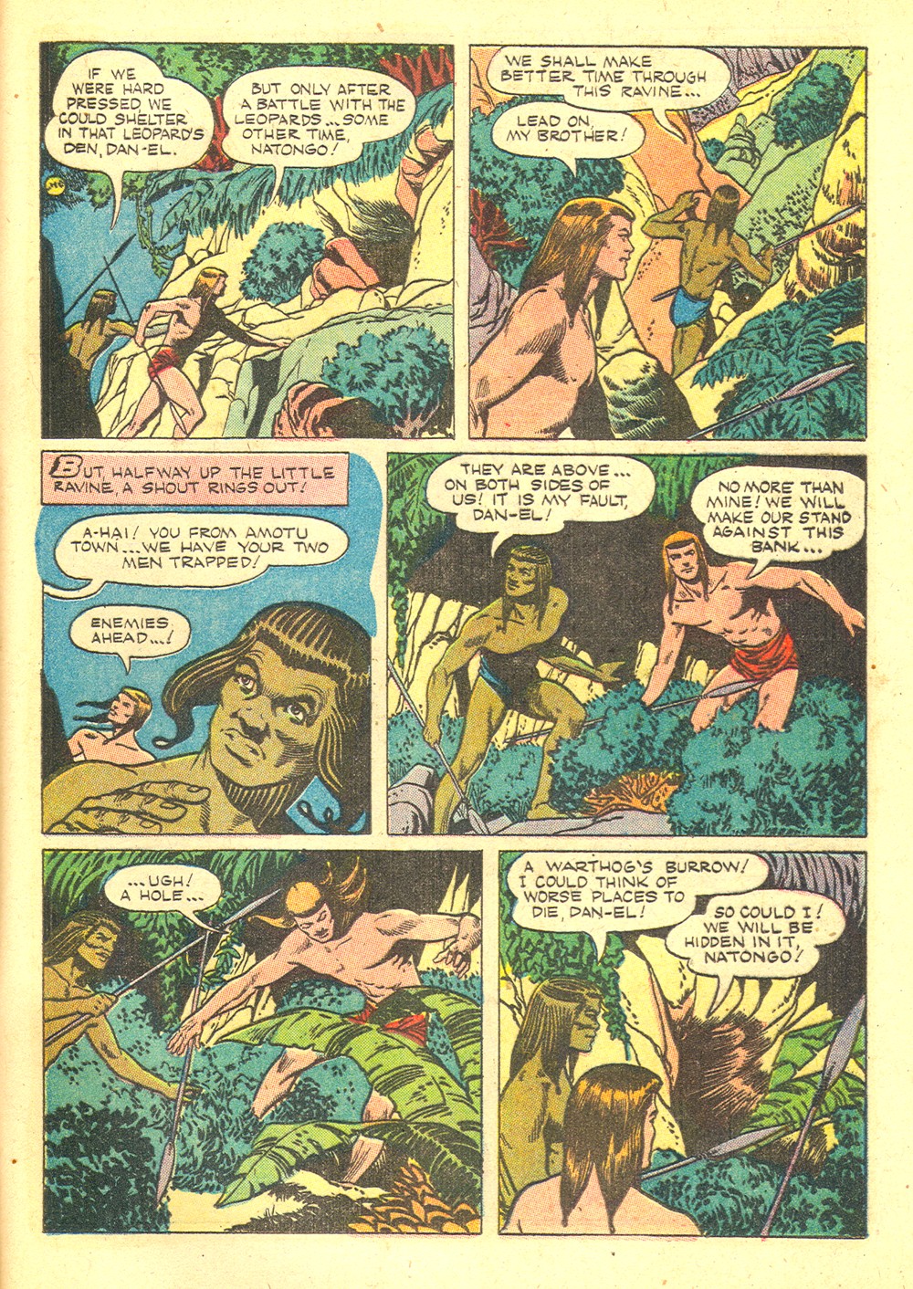 Read online Tarzan (1948) comic -  Issue #45 - 45