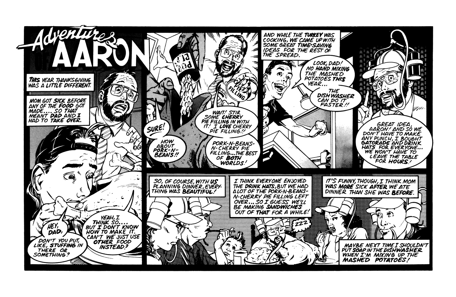 Read online Aaron Strips comic -  Issue #4 - 12