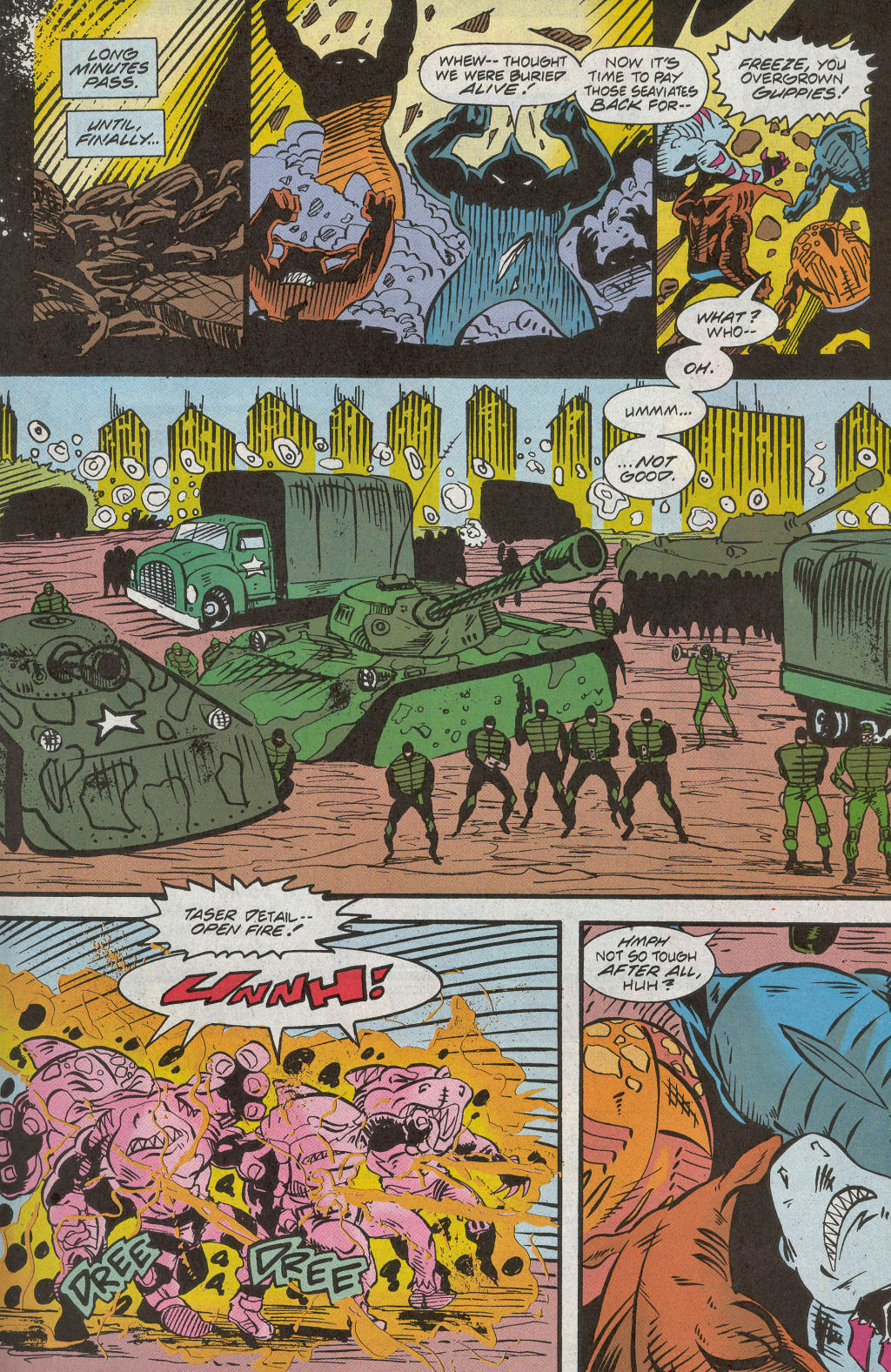 Read online Street Sharks comic -  Issue #3 - 16