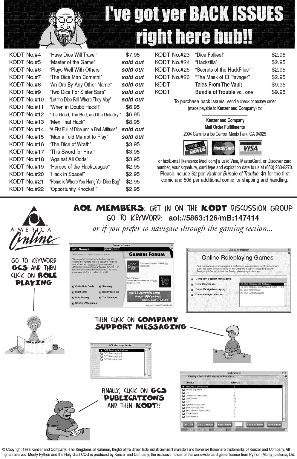 Read online Knights of the Dinner Table comic -  Issue #27 - 2