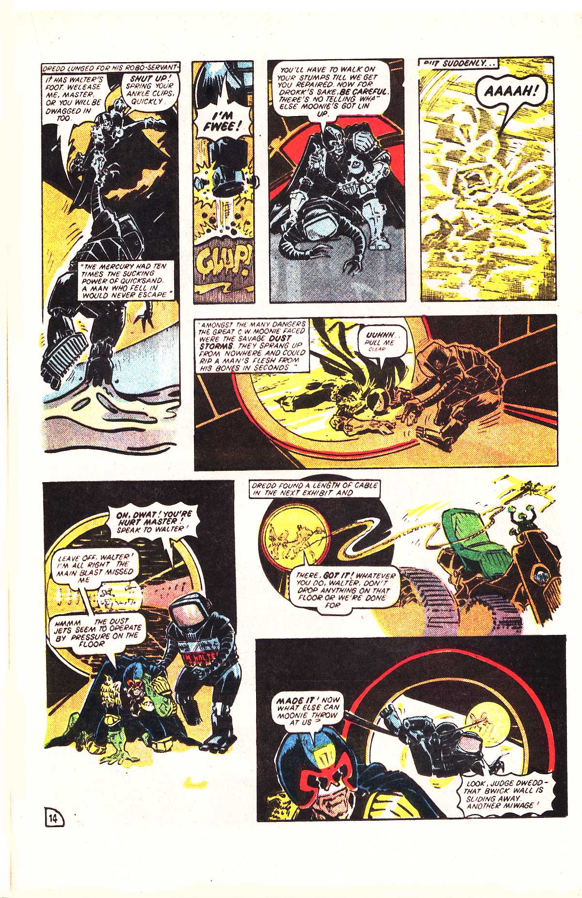 Read online Judge Dredd: The Early Cases comic -  Issue #5 - 17