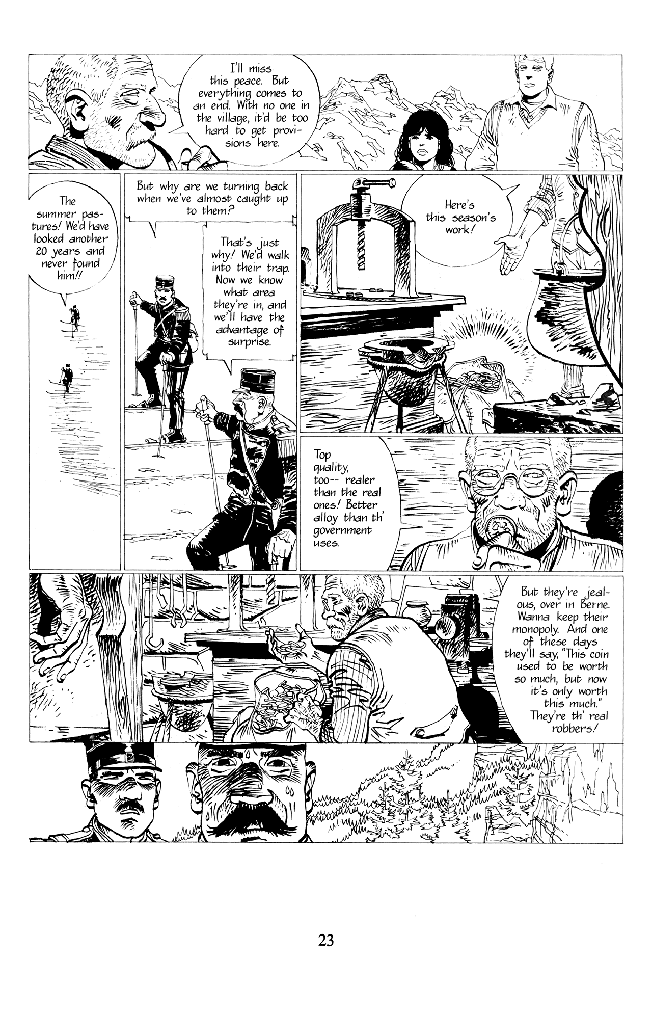 Read online Cheval Noir comic -  Issue #38 - 25