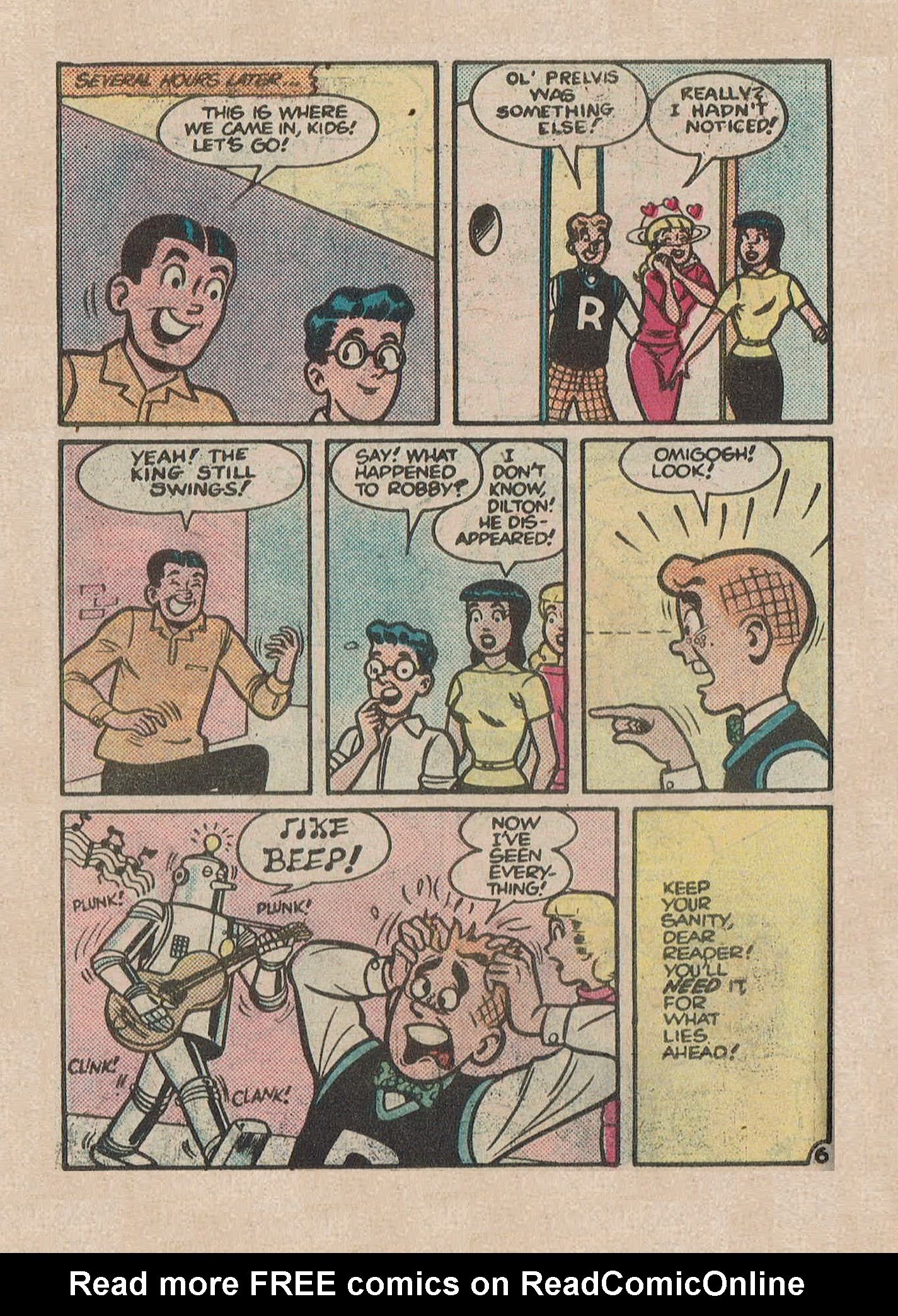 Read online Archie's Double Digest Magazine comic -  Issue #28 - 102