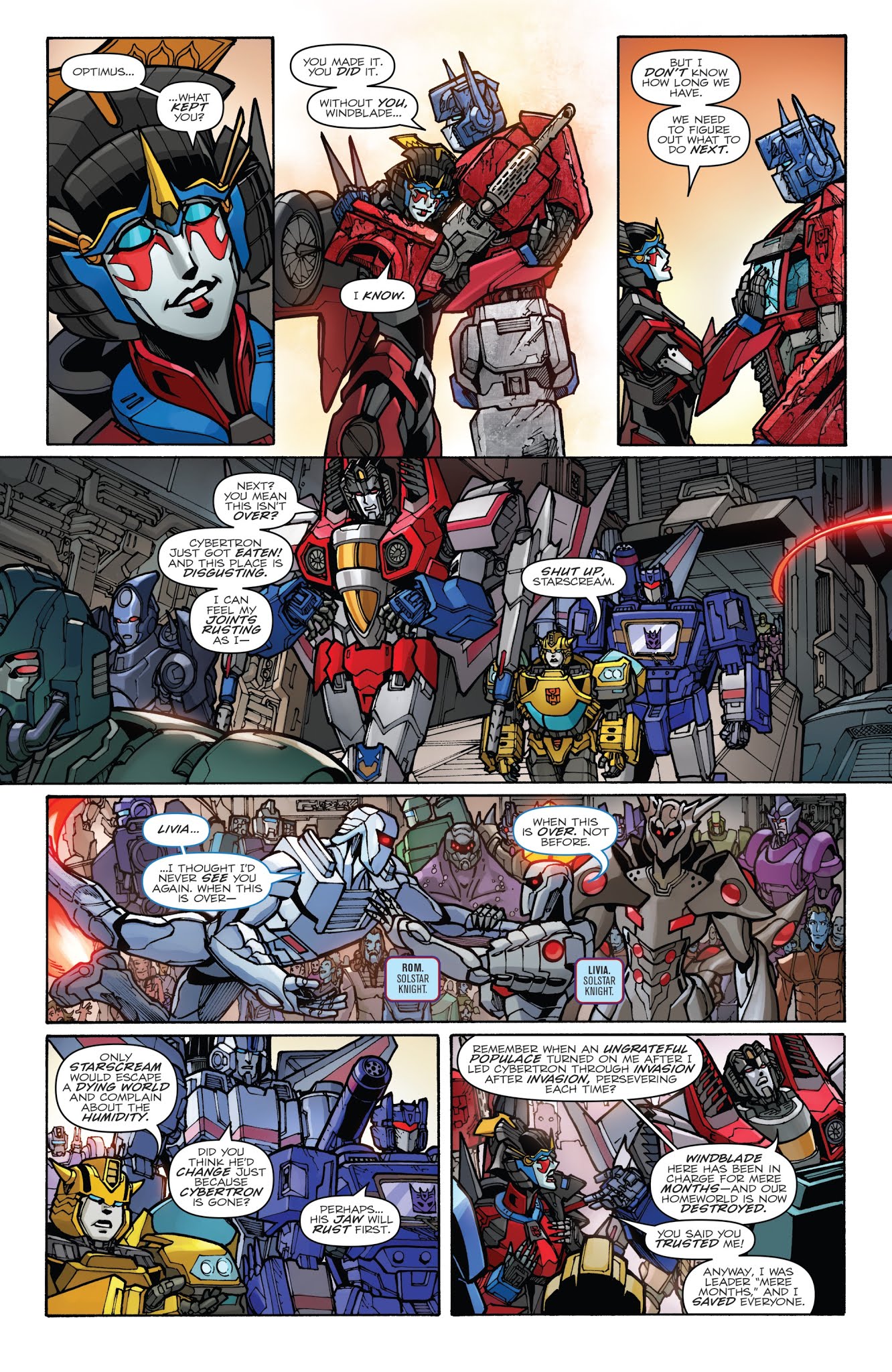 Read online Transformers: Unicron comic -  Issue #4 - 22